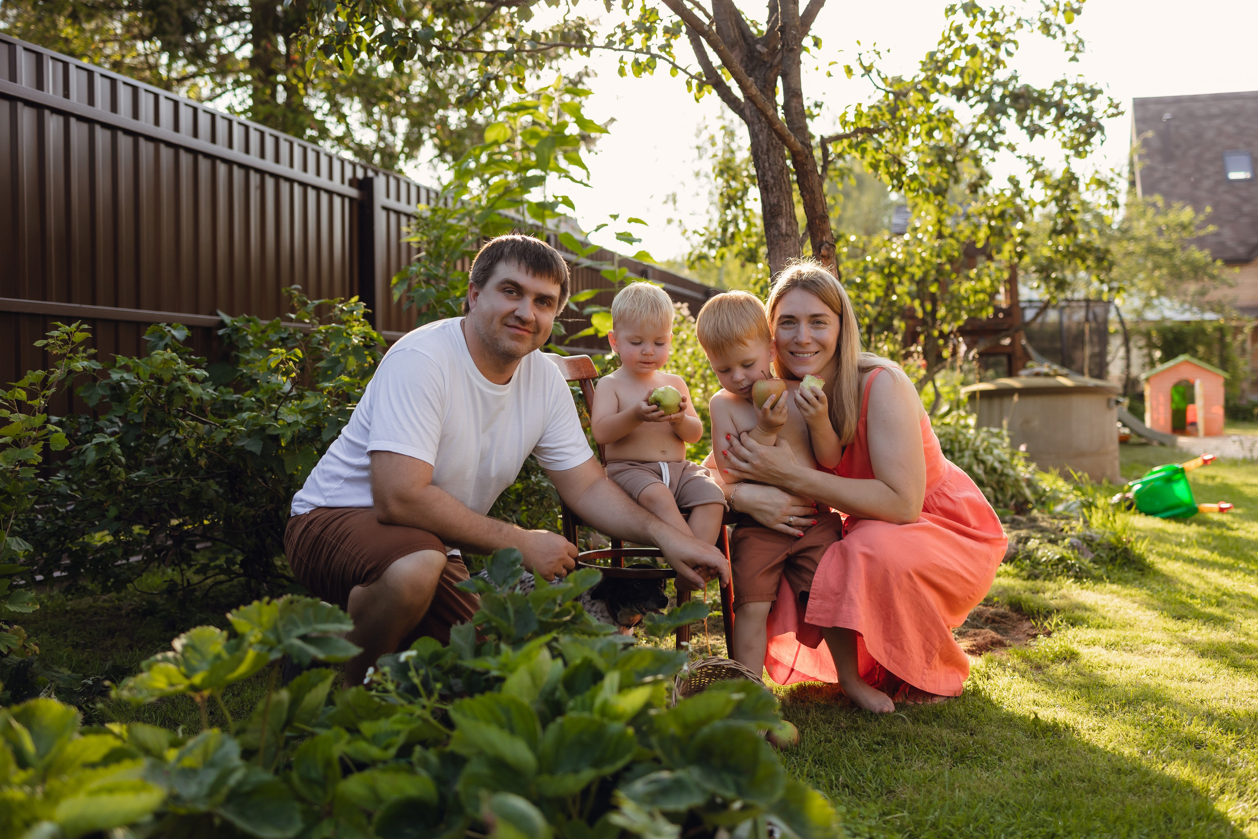 Анна, Михаил, Федя и Боря. Фотограф Печерская Анастасия