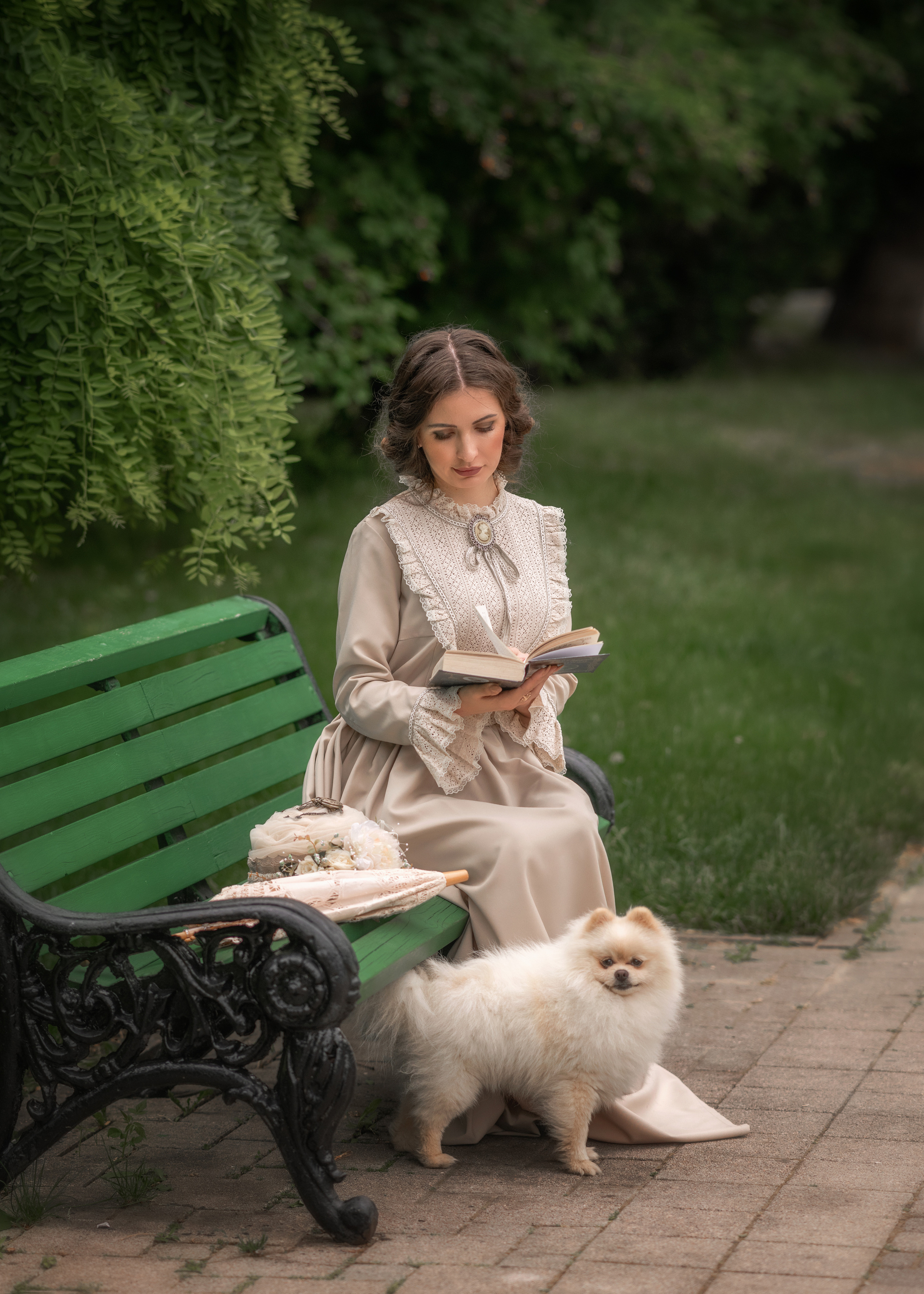 Дама с собачкой. Фотограф в Краснодаре и Бишкеке Галина Бокова