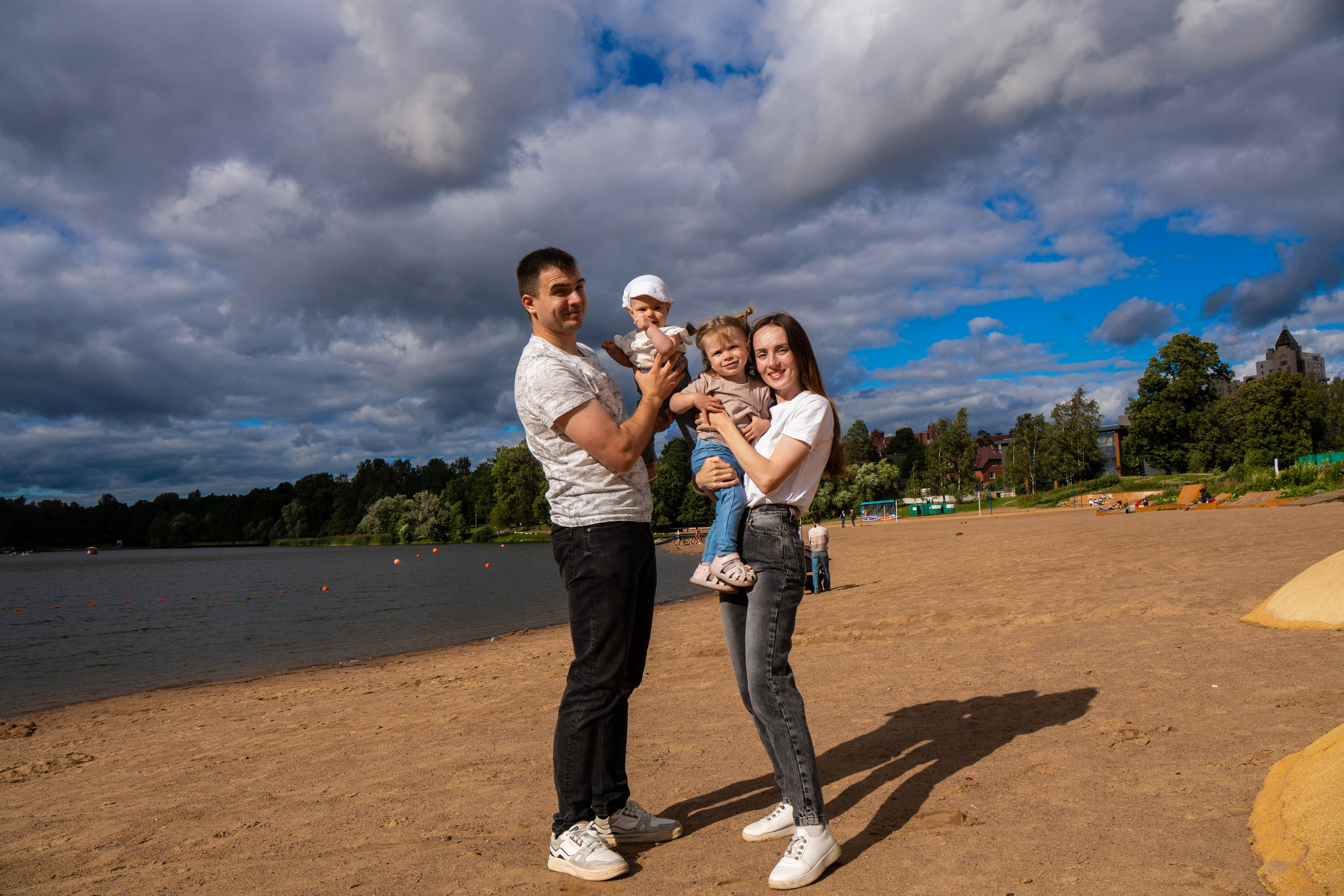 Семейная фотосессия на пляже. Услуги фотографа | Санкт-Петербург