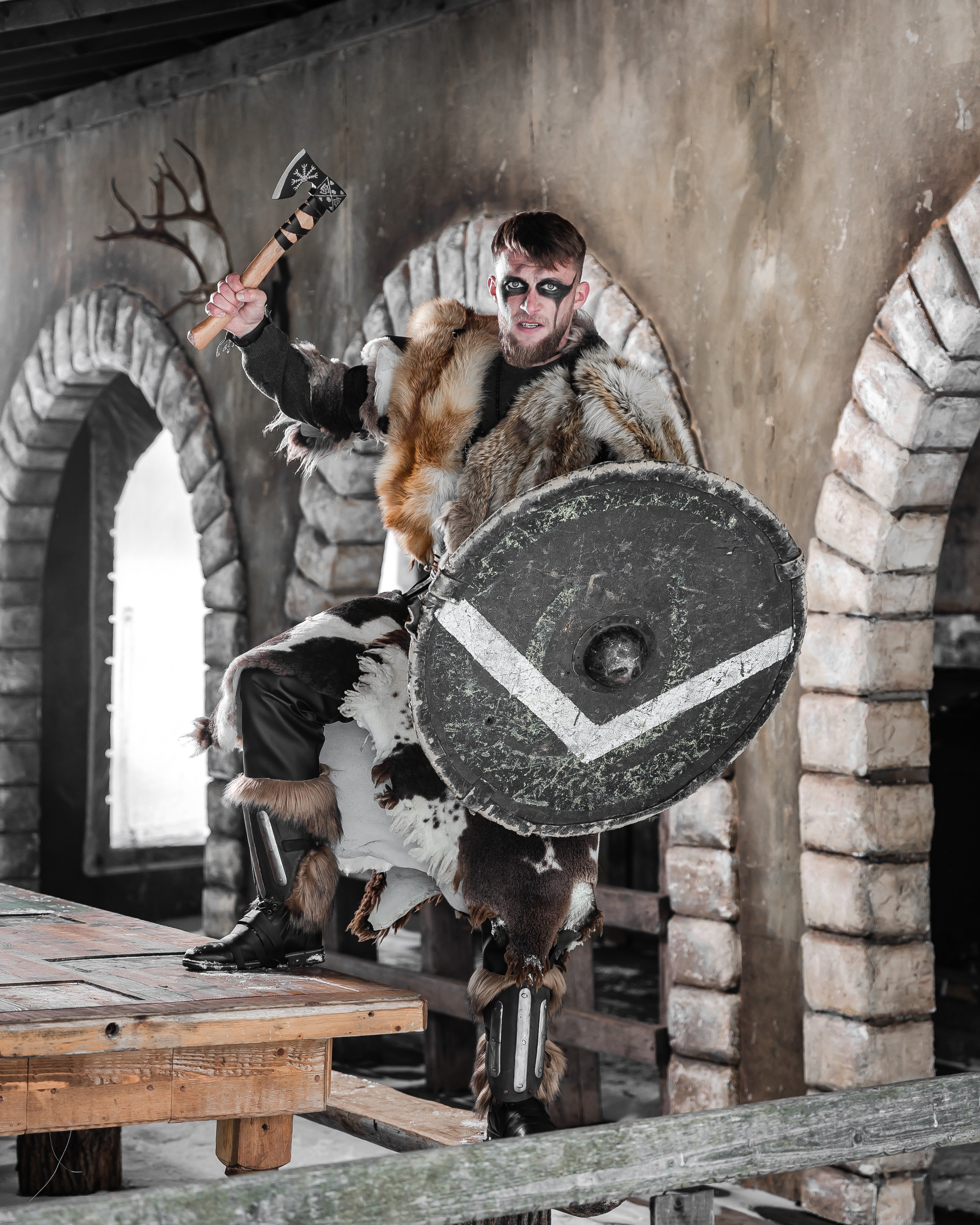 Викинг. Фотосессия в Середниково. Фотограф Владимир Охрименко