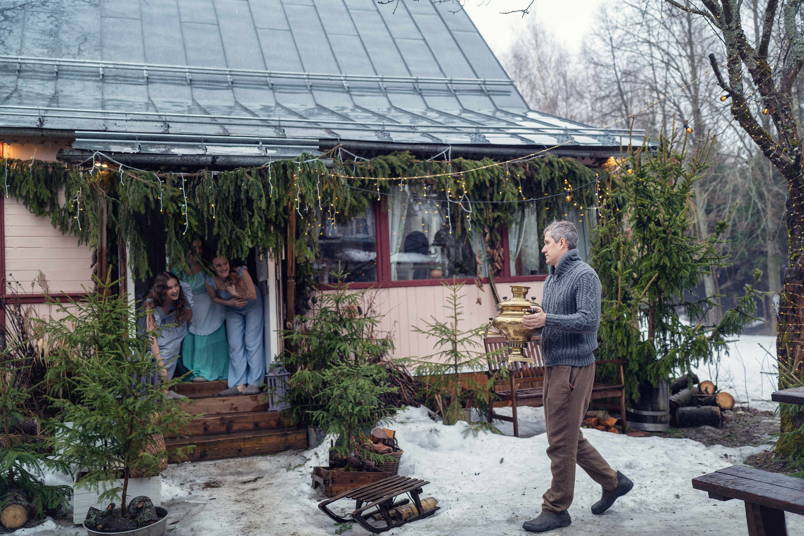 Семейные радости. Весна в Old New Home. Семейный фотограф Новая Рига (Звенигород, Истра) Евгения Литовченко