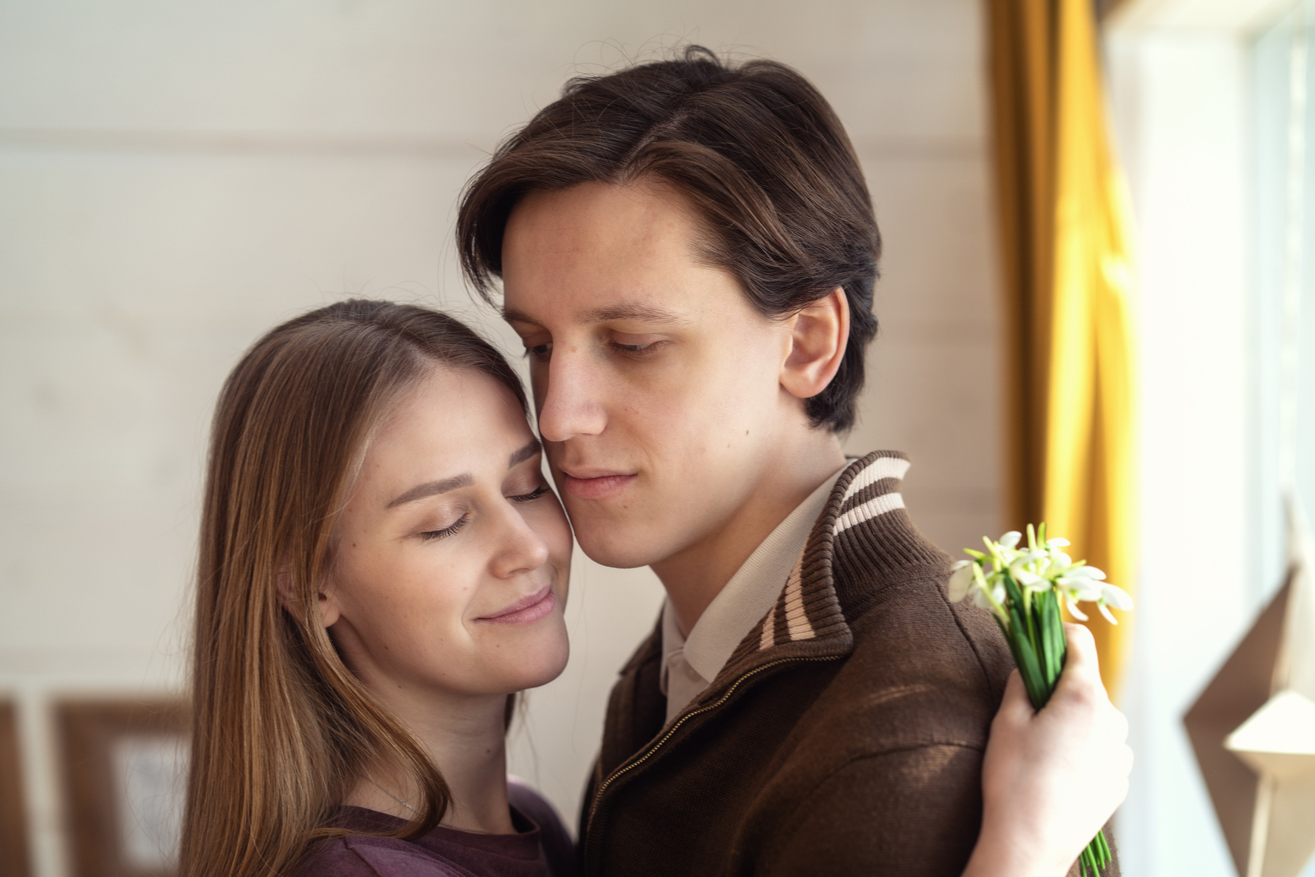 Фотосессия с подснежниками. Семейный фотограф Новая Рига (Звенигород, Истра) Евгения Литовченко