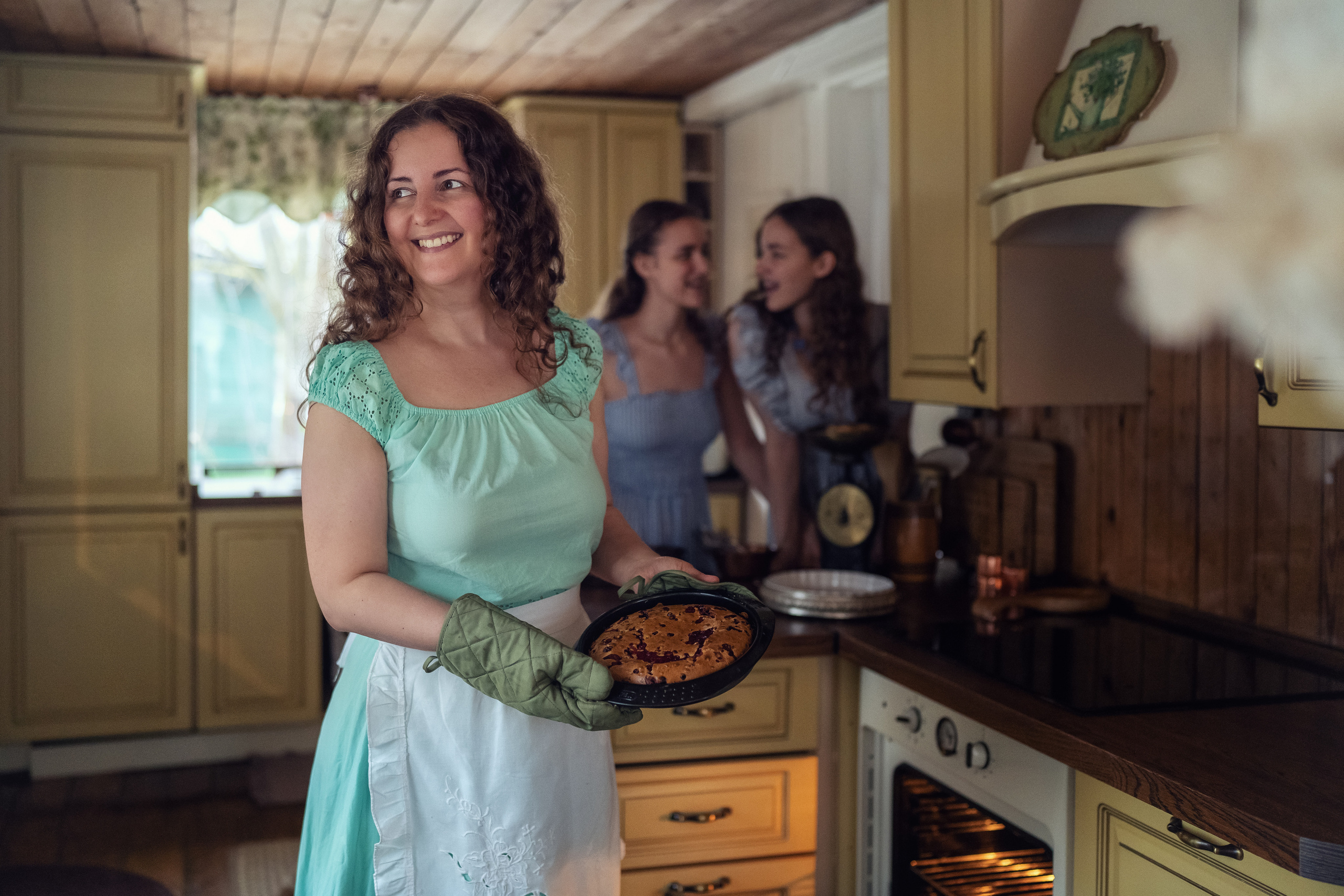 Семейные радости. Весна в Old New Home. Семейный фотограф Новая Рига (Звенигород, Истра) Евгения Литовченко
