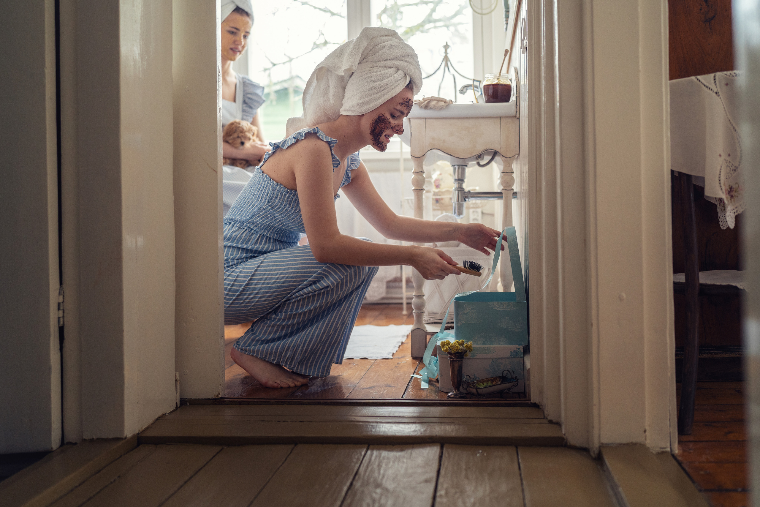 Семейные радости. Весна в Old New Home. Семейный фотограф Новая Рига (Звенигород, Истра) Евгения Литовченко