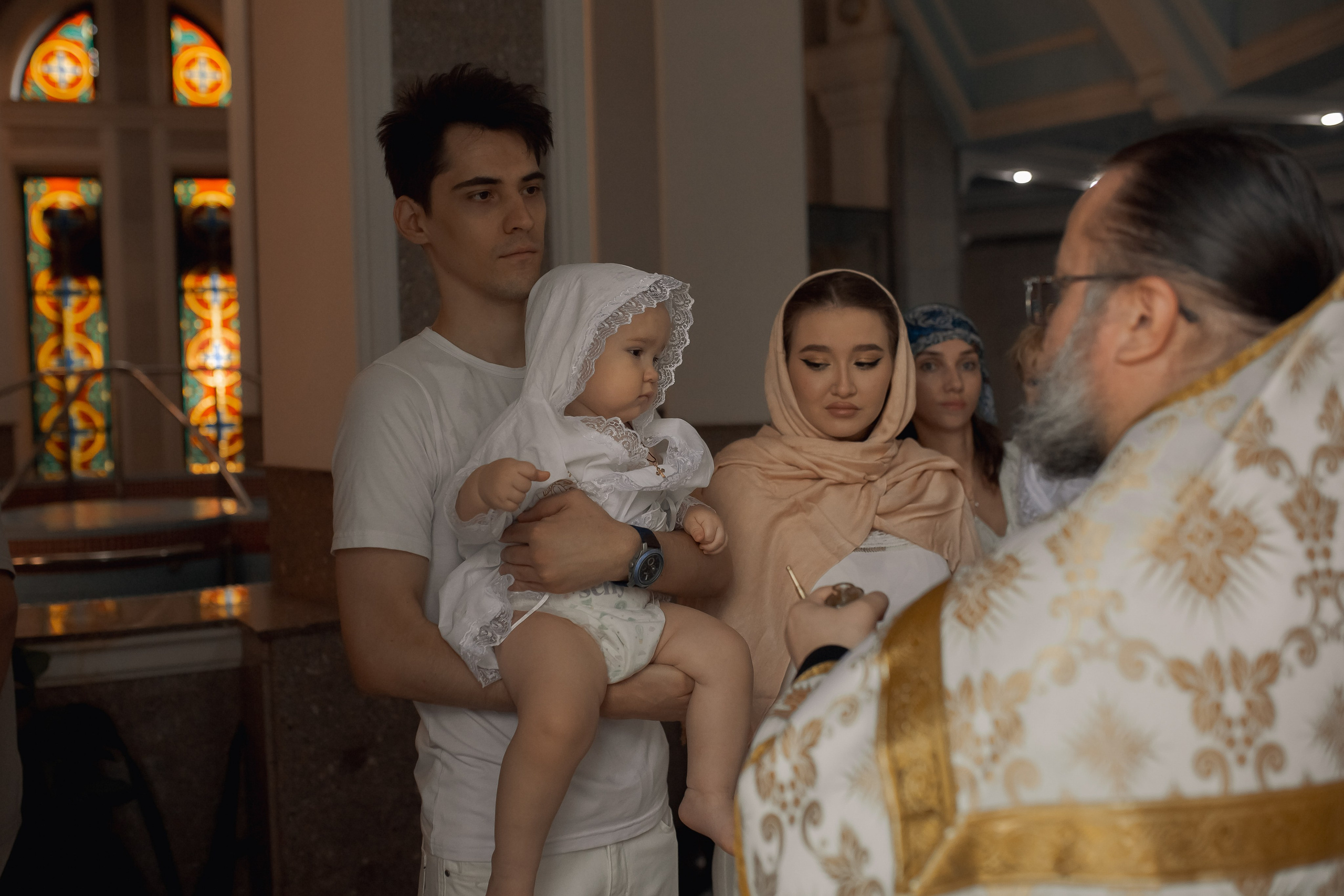 Крещение Марка. Фотограф на Крещение и Венчание в Ташкенте