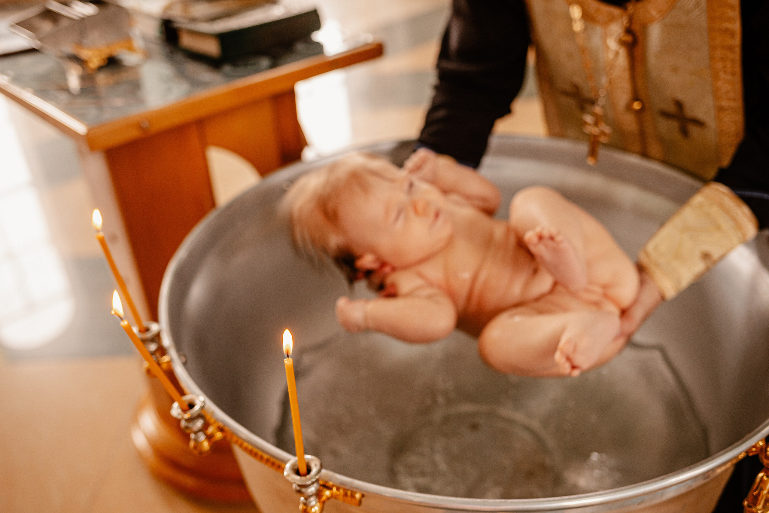 Крещение в Кропоткине. Свадебный фотограф Кропоткин Краснодар