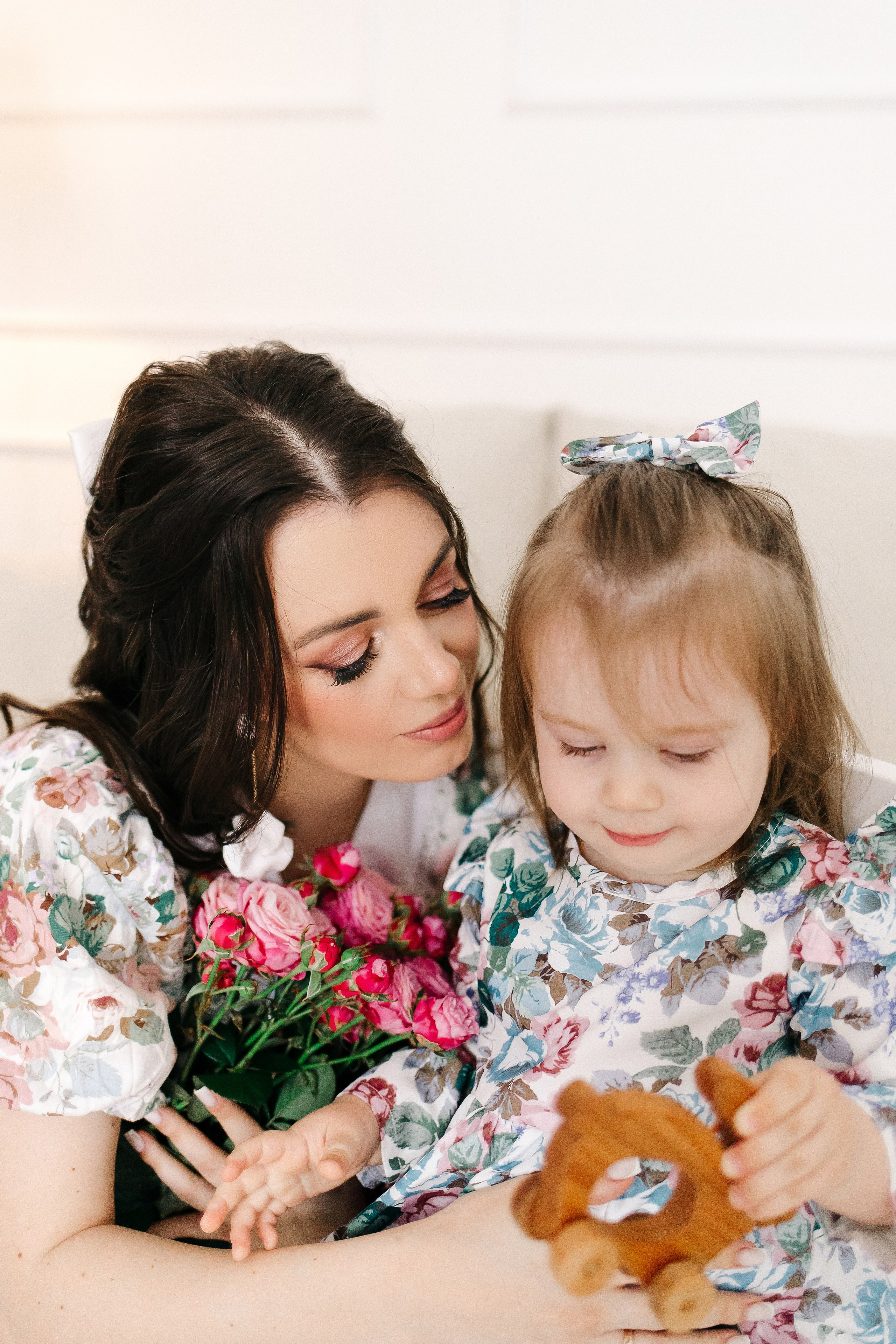 Мама и дочь. Свадебный фотограф Кропоткин Краснодар