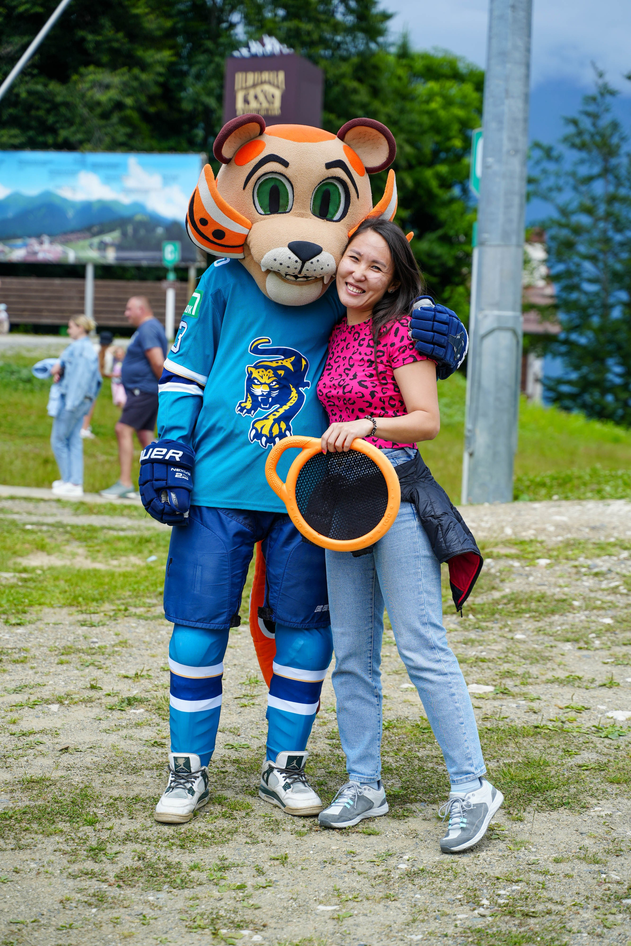 День леопарда на курорте Газпром Поляна. Репортажный фотограф в Красной Поляне и Сочи Павлюченко Екатерина