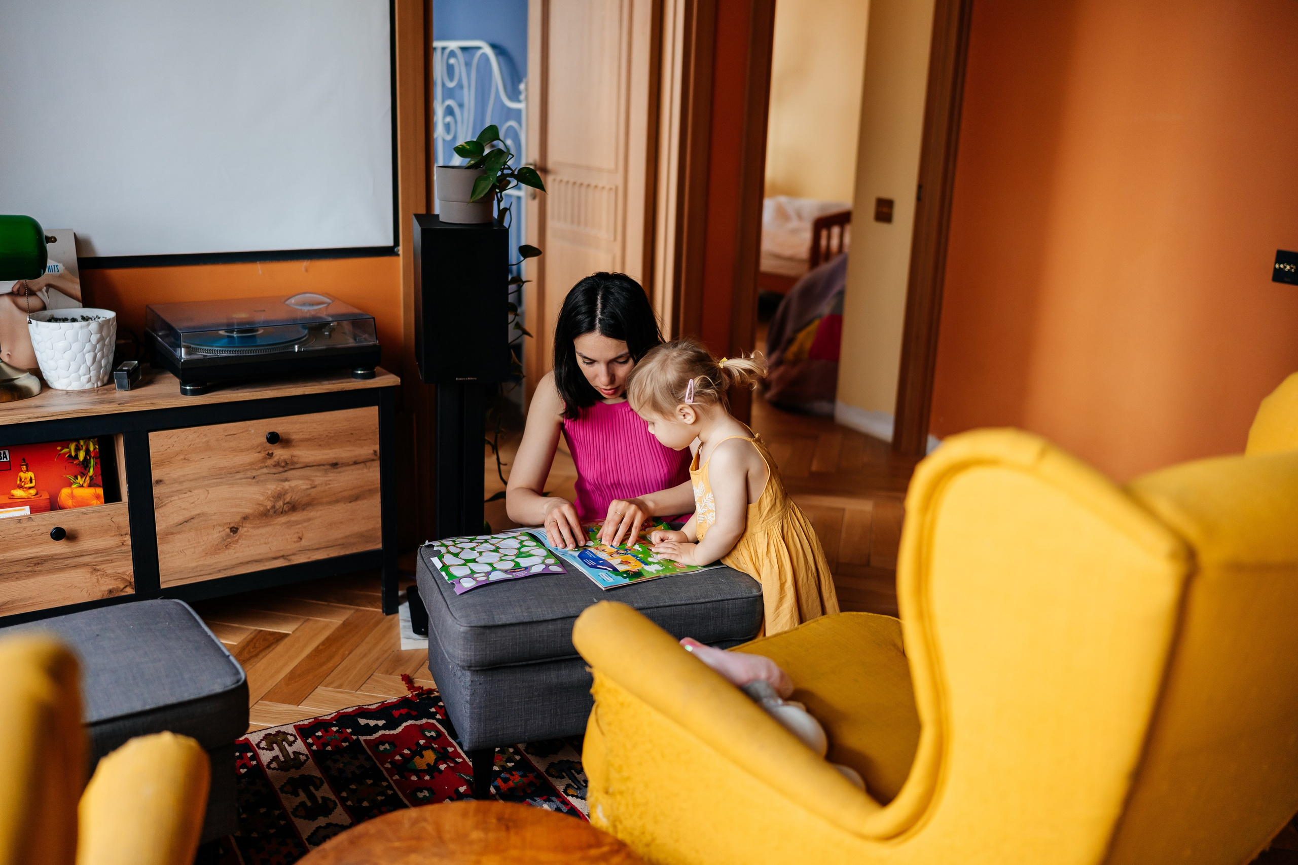 Сергей, Кристина и малышка Нина. Семейный фотограф в Москве Ирина Жур