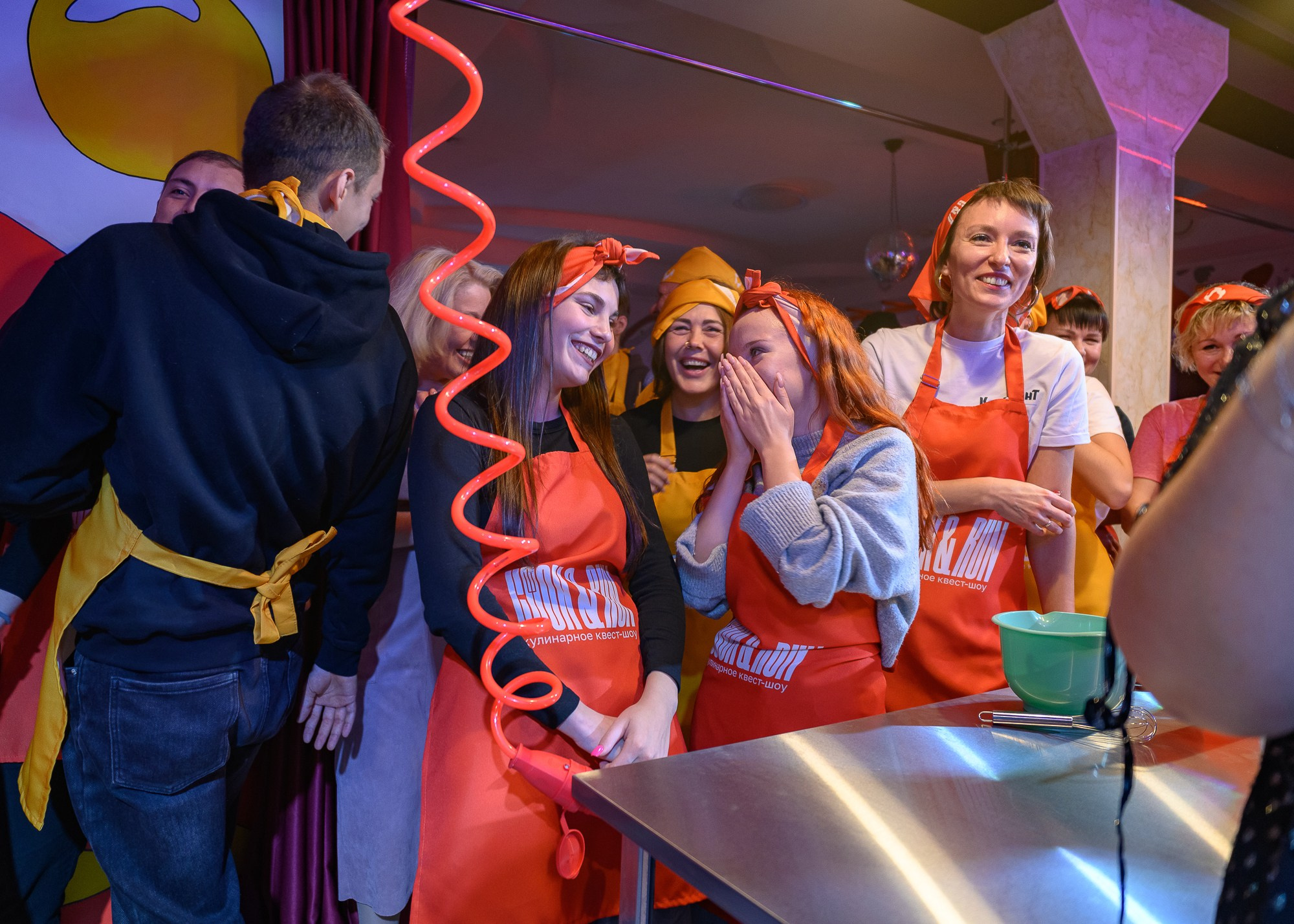 Кулинарный квест-шоу CooknRun. Фотограф Александр Данилов