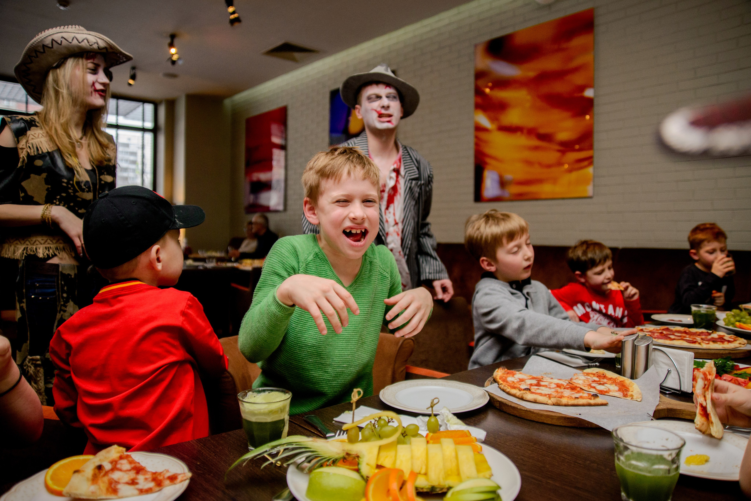 Детский день рождения в ресторане