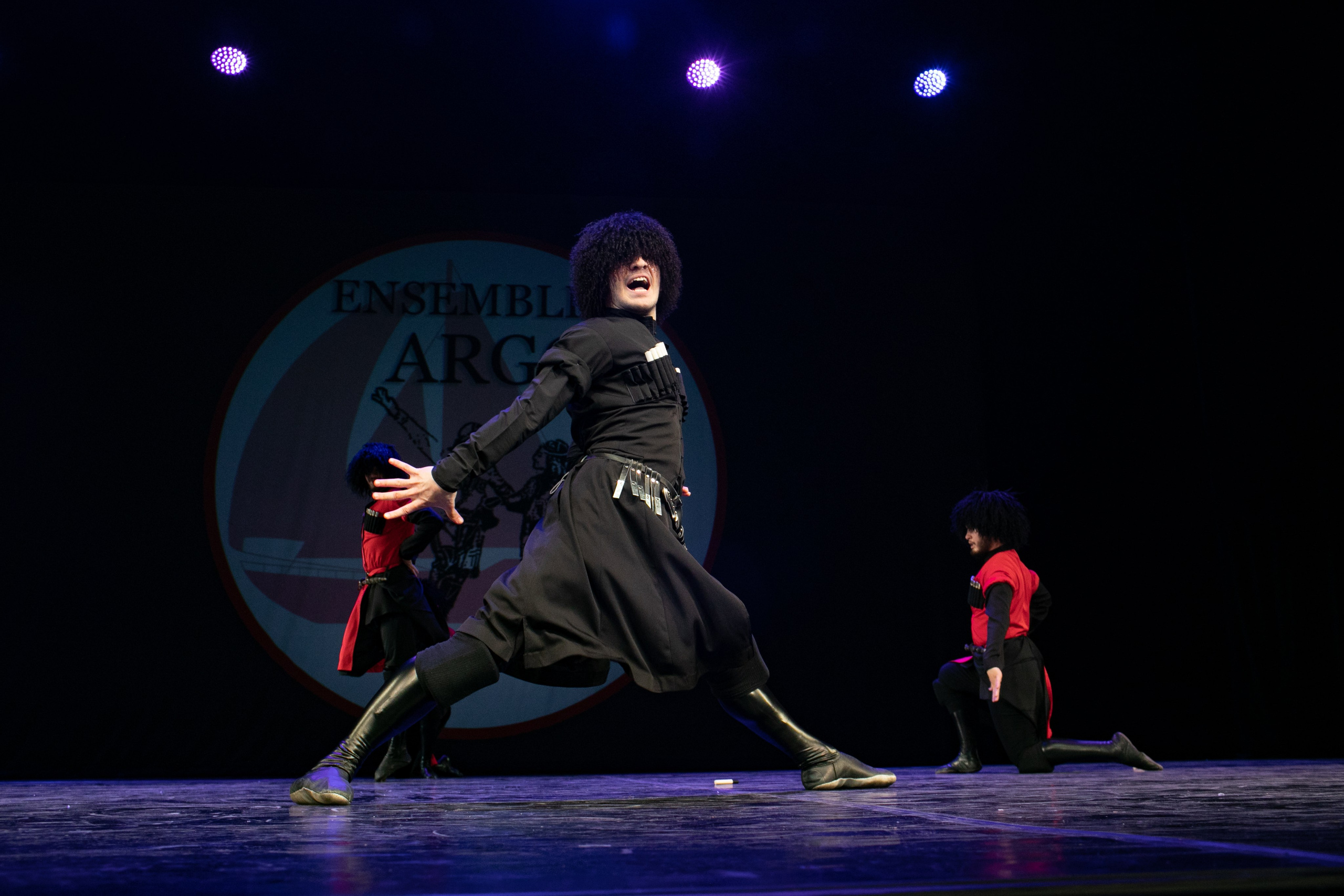 Концерт, грузинские танцы. Art photographer Nino