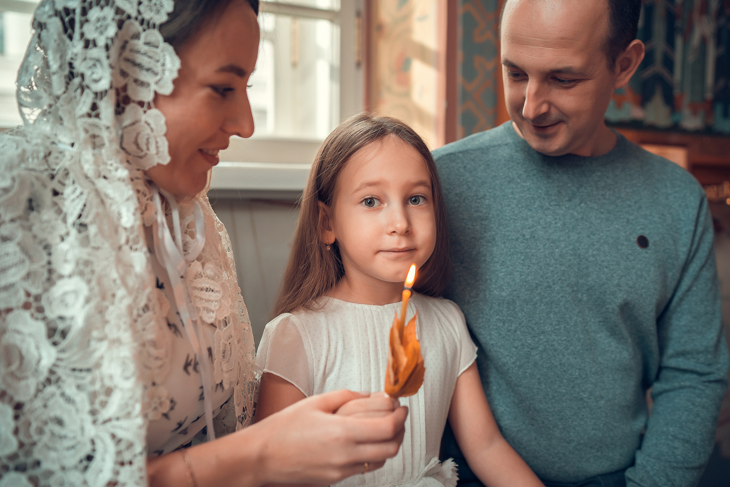 ТАИНСТВО КРЕЩЕНИЯ КАРИНЫ ХРАМ ИОАННА ПРЕДТЕЧИ. Фотограф на Крещение и Венчание в Красноярске Рамазанова Юлия