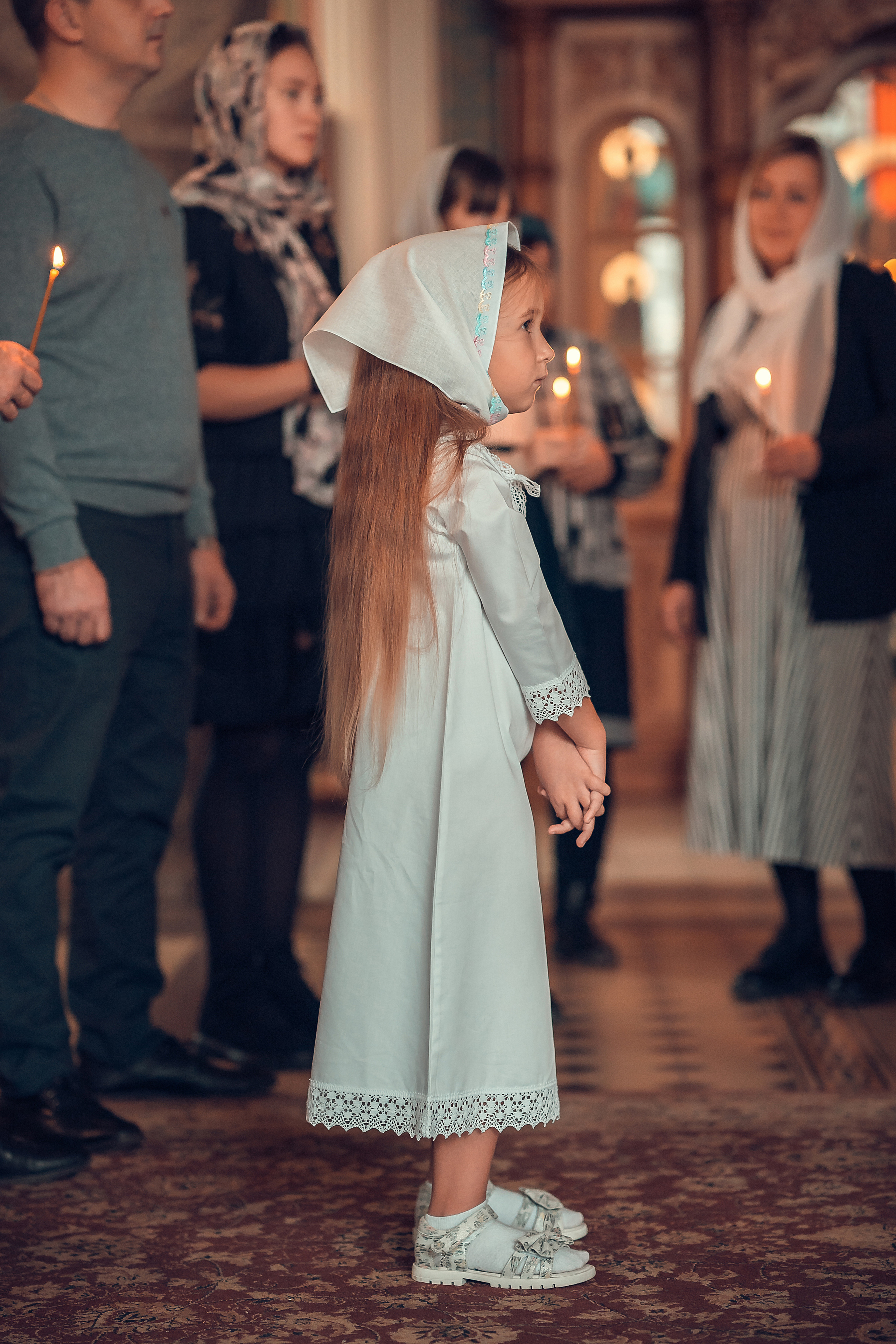 ТАИНСТВО КРЕЩЕНИЯ КАРИНЫ ХРАМ ИОАННА ПРЕДТЕЧИ. Фотограф на Крещение и Венчание в Красноярске Рамазанова Юлия