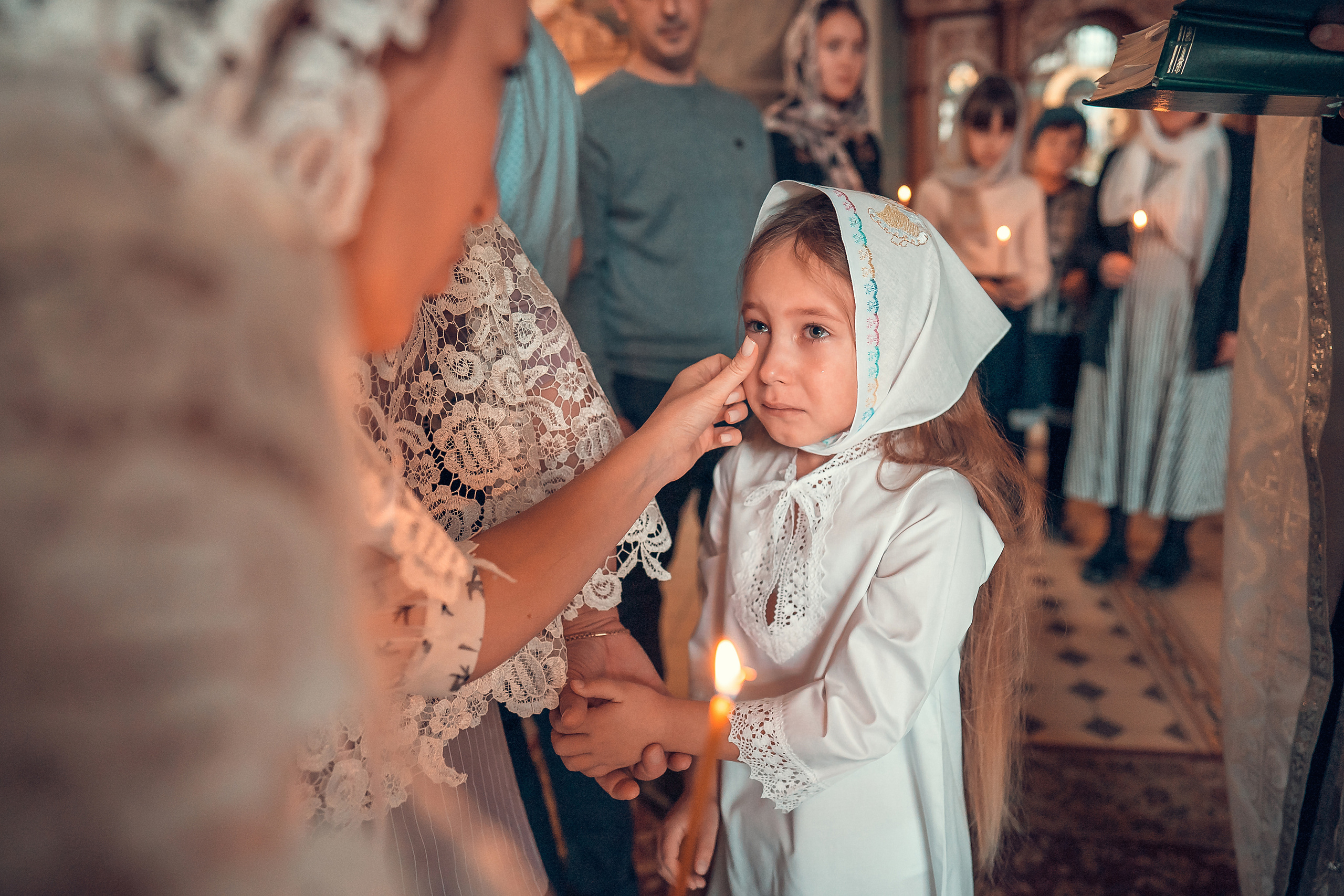 ТАИНСТВО КРЕЩЕНИЯ КАРИНЫ ХРАМ ИОАННА ПРЕДТЕЧИ. Фотограф на Крещение и Венчание в Красноярске Рамазанова Юлия