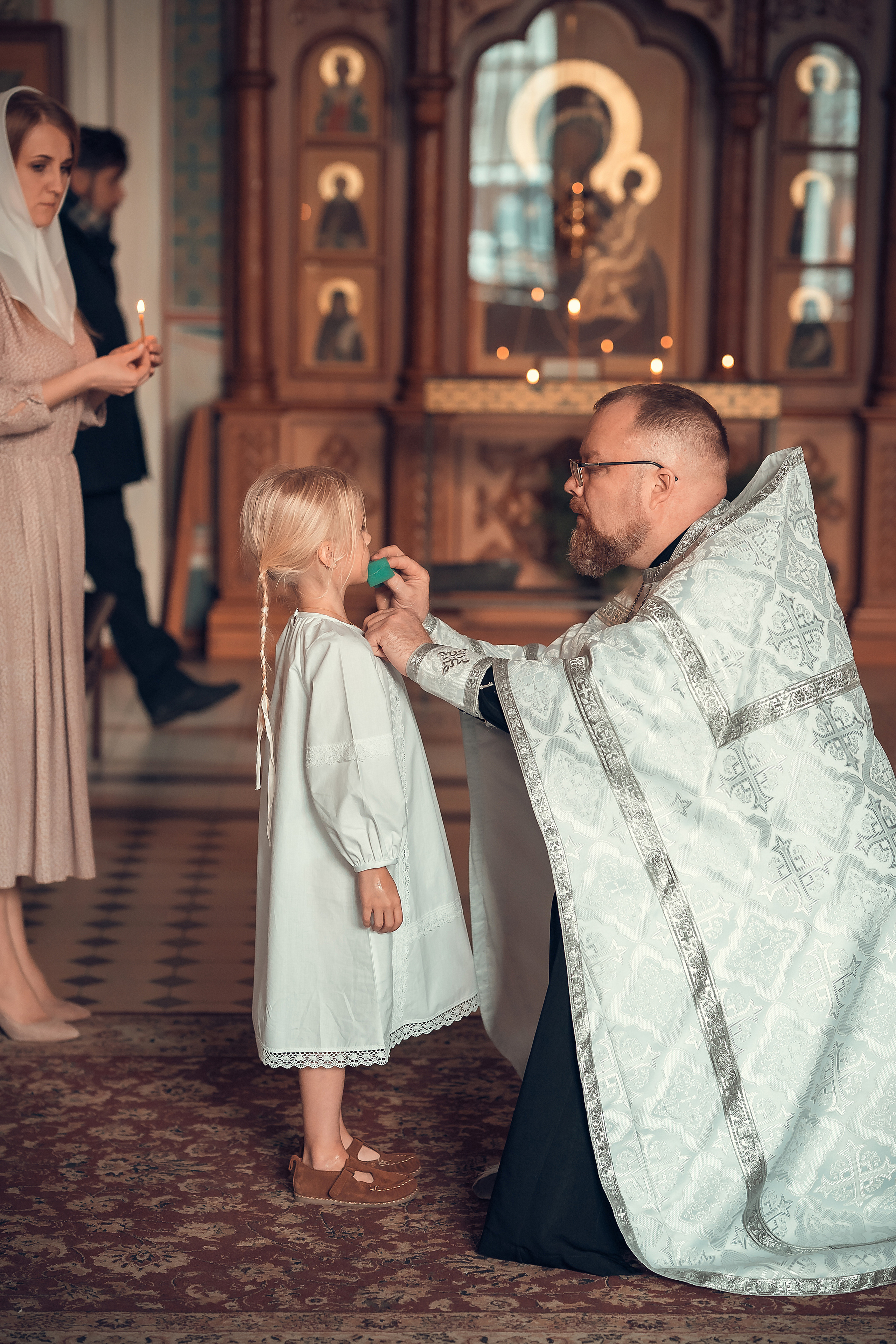 Таинство Крещения Стефании. Фотограф на Крещение и Венчание в Красноярске Рамазанова Юлия