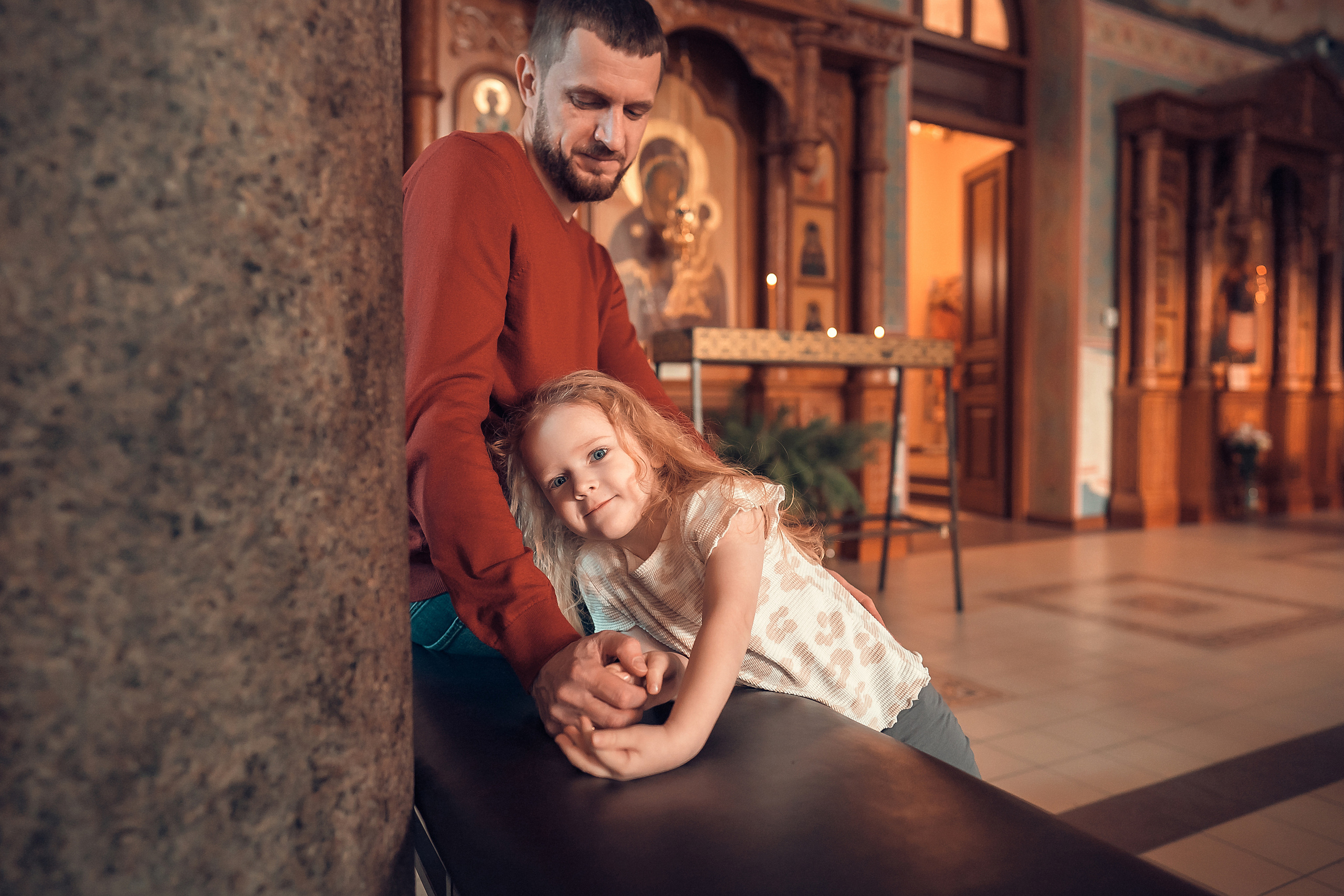 Таинство Крещения Стефании. Фотограф на Крещение и Венчание в Красноярске Рамазанова Юлия