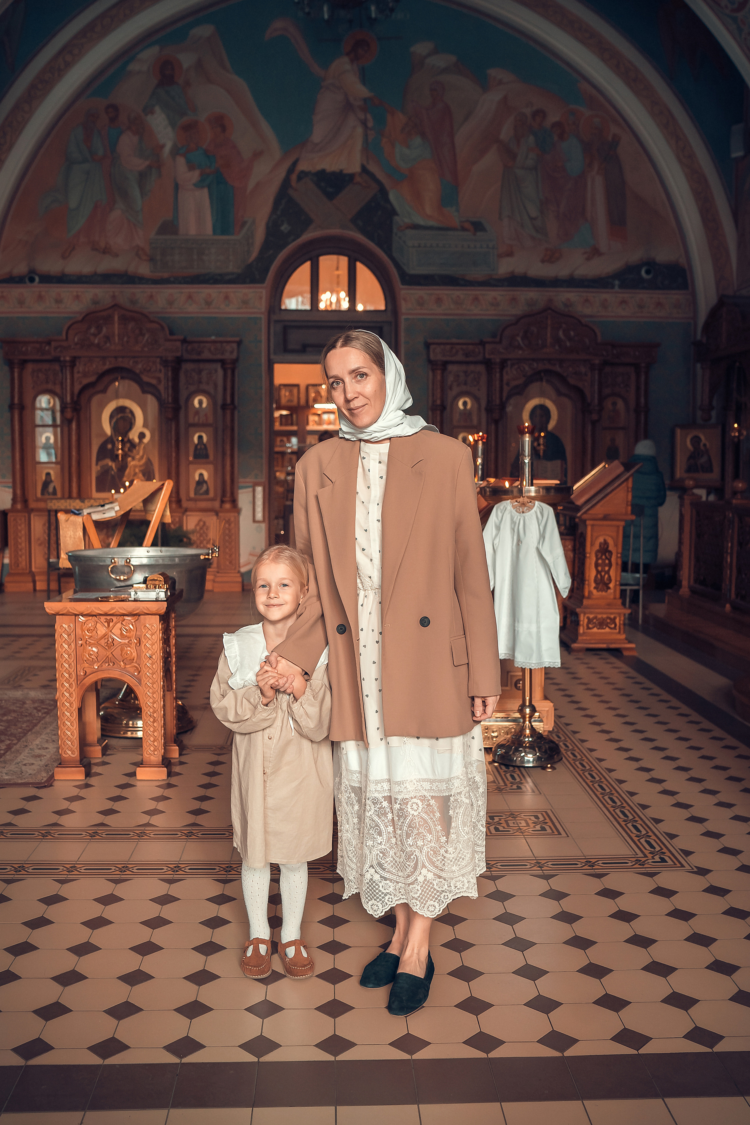 Таинство Крещения Стефании. Фотограф на Крещение и Венчание в Красноярске Рамазанова Юлия