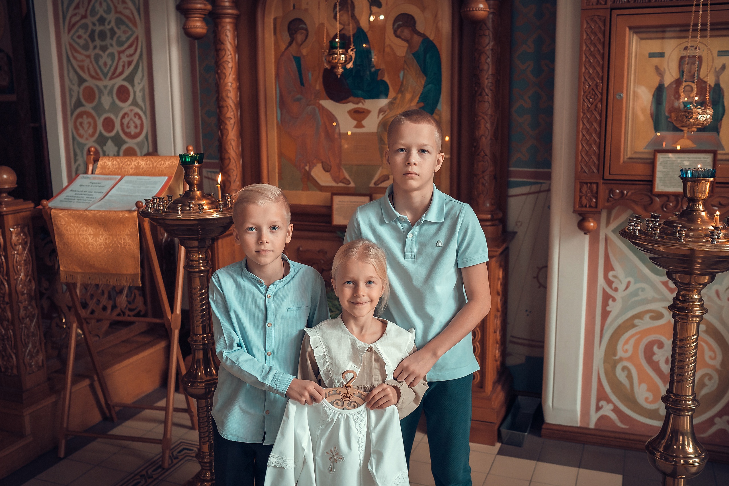 Таинство Крещения Стефании. Фотограф на Крещение и Венчание в Красноярске Рамазанова Юлия