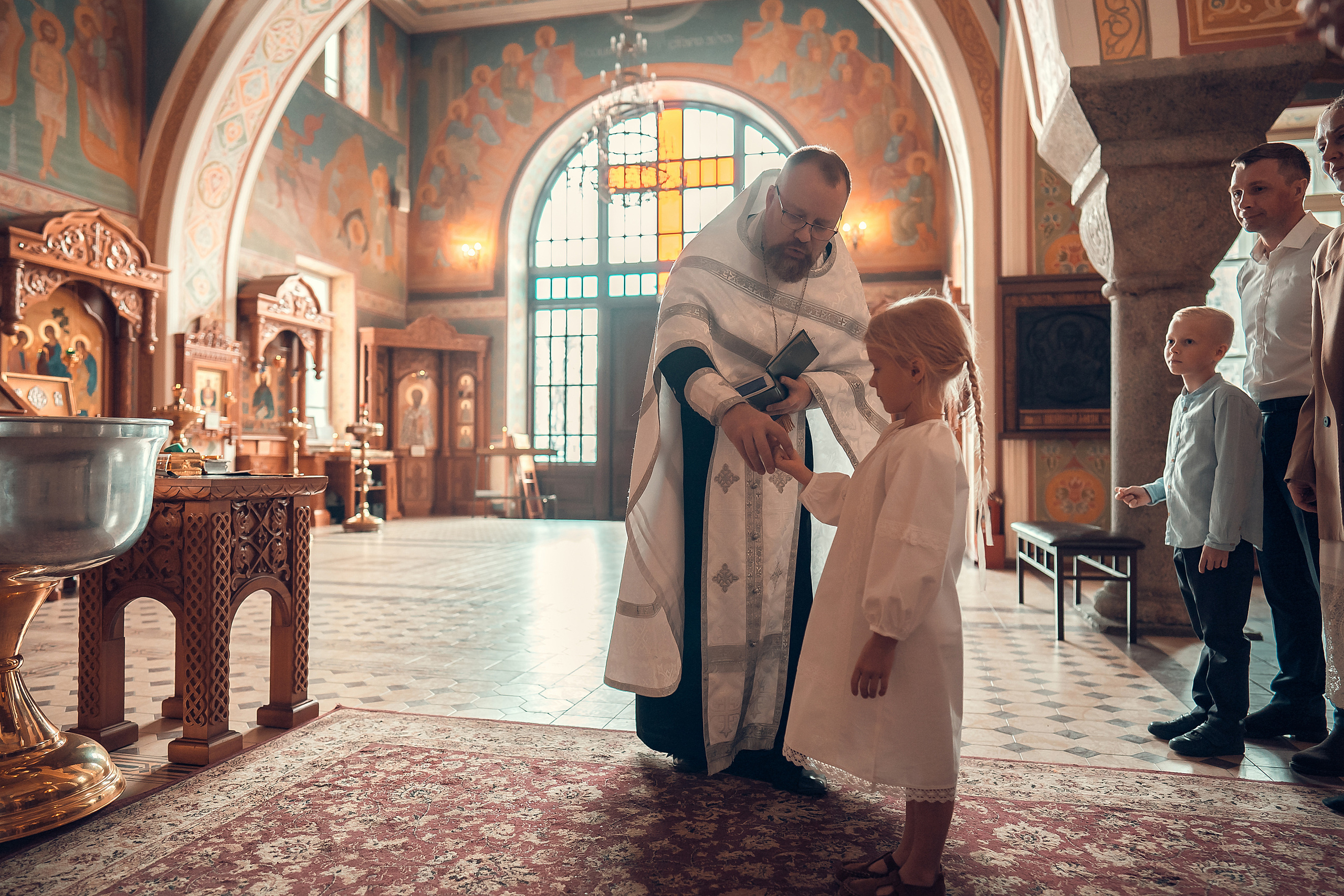 Таинство Крещения Стефании. Фотограф на Крещение и Венчание в Красноярске Рамазанова Юлия