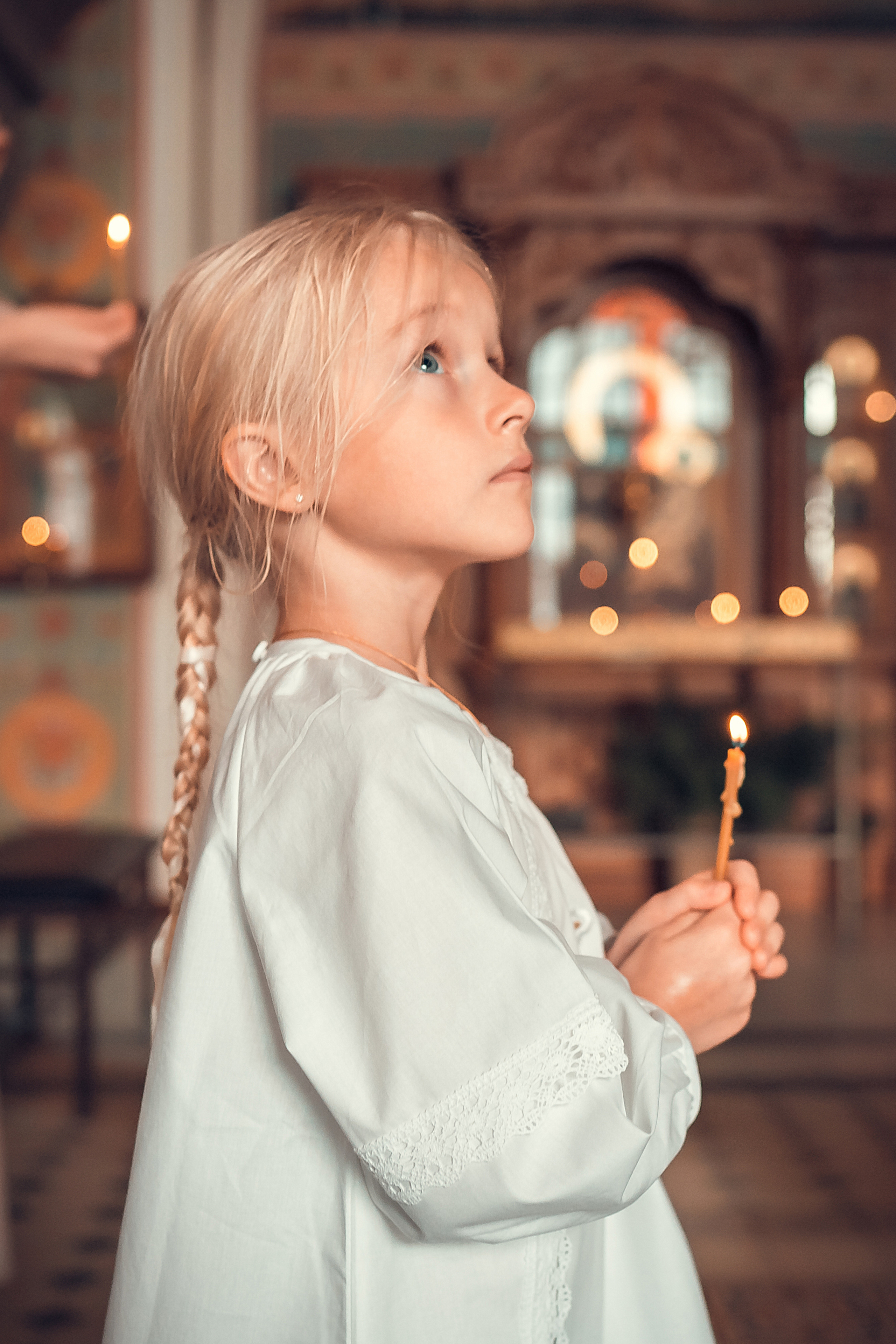 Таинство Крещения Стефании. Фотограф на Крещение и Венчание в Красноярске Рамазанова Юлия