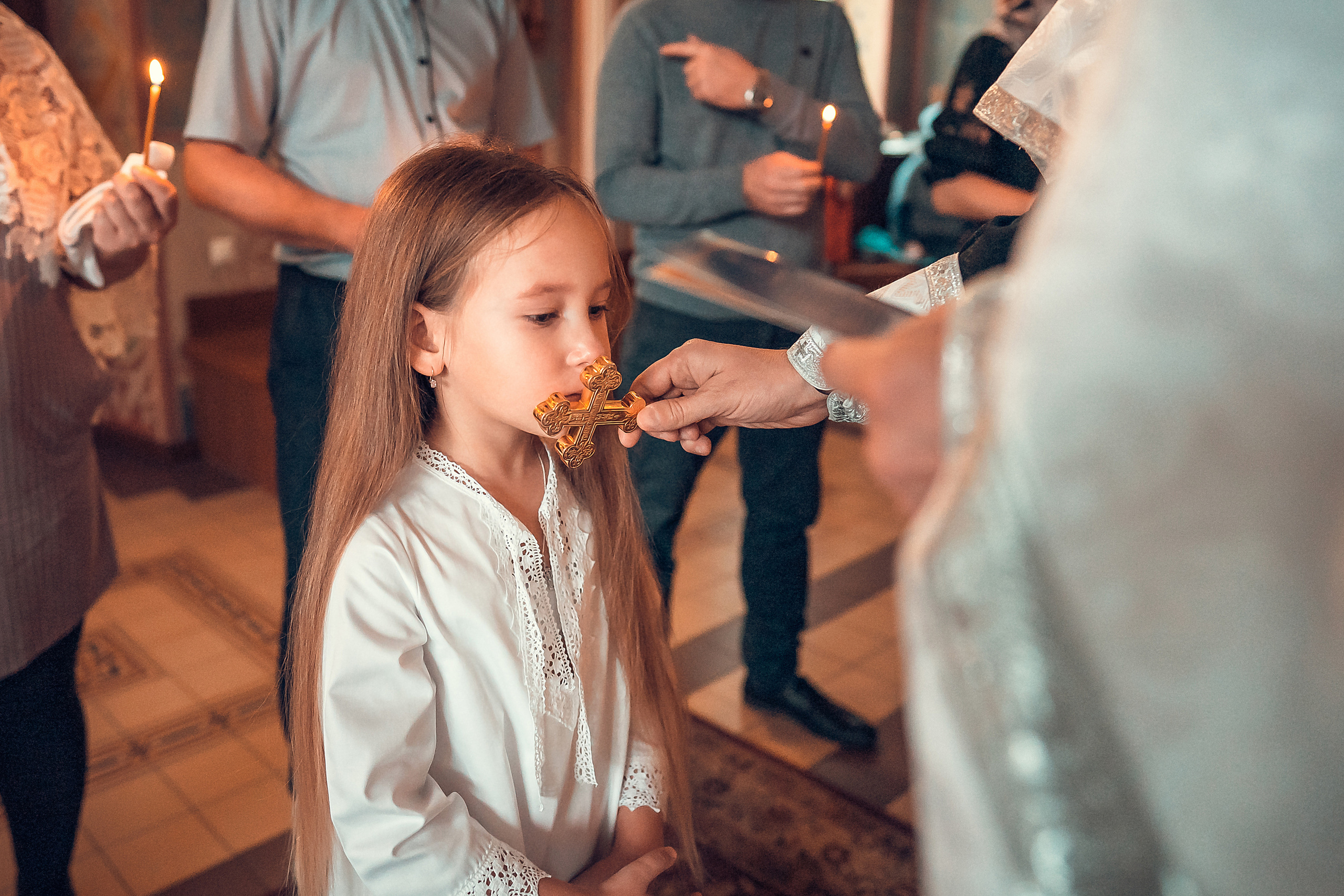 ТАИНСТВО КРЕЩЕНИЯ КАРИНЫ ХРАМ ИОАННА ПРЕДТЕЧИ. Фотограф на Крещение и Венчание в Красноярске Рамазанова Юлия