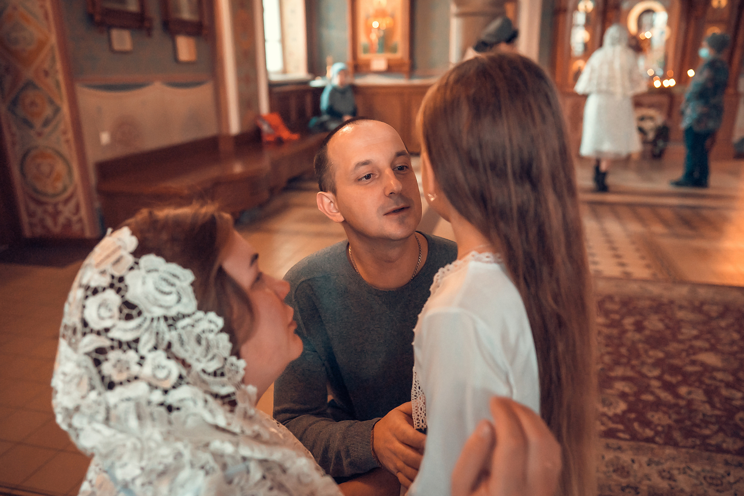 ТАИНСТВО КРЕЩЕНИЯ КАРИНЫ ХРАМ ИОАННА ПРЕДТЕЧИ. Фотограф на Крещение и Венчание в Красноярске Рамазанова Юлия