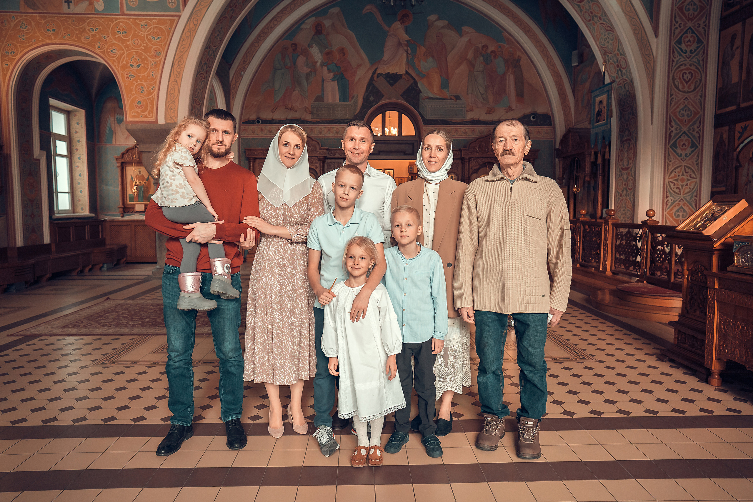 Таинство Крещения Стефании. Фотограф на Крещение и Венчание в Красноярске Рамазанова Юлия