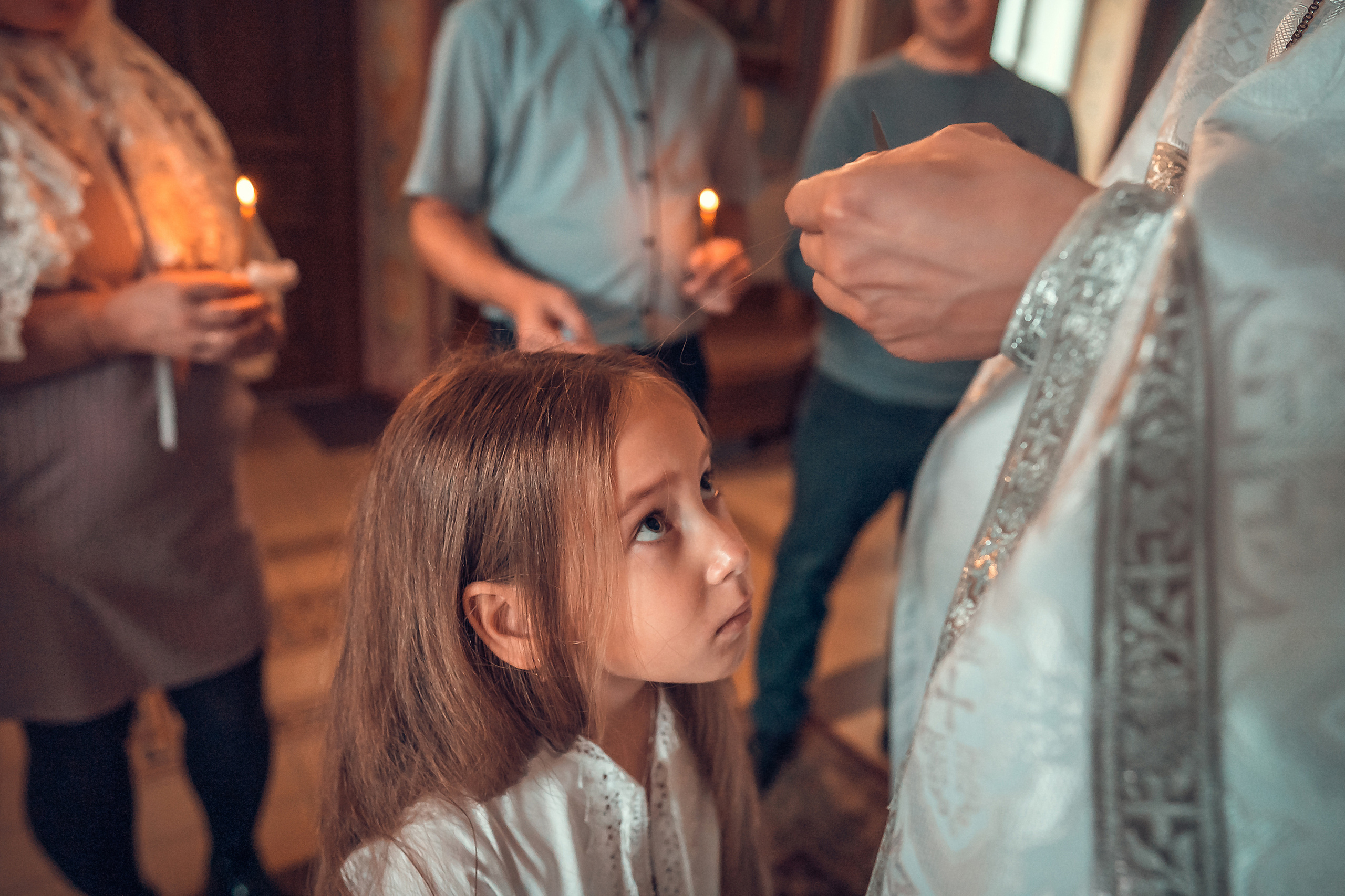 ТАИНСТВО КРЕЩЕНИЯ КАРИНЫ ХРАМ ИОАННА ПРЕДТЕЧИ. Фотограф на Крещение и Венчание в Красноярске Рамазанова Юлия
