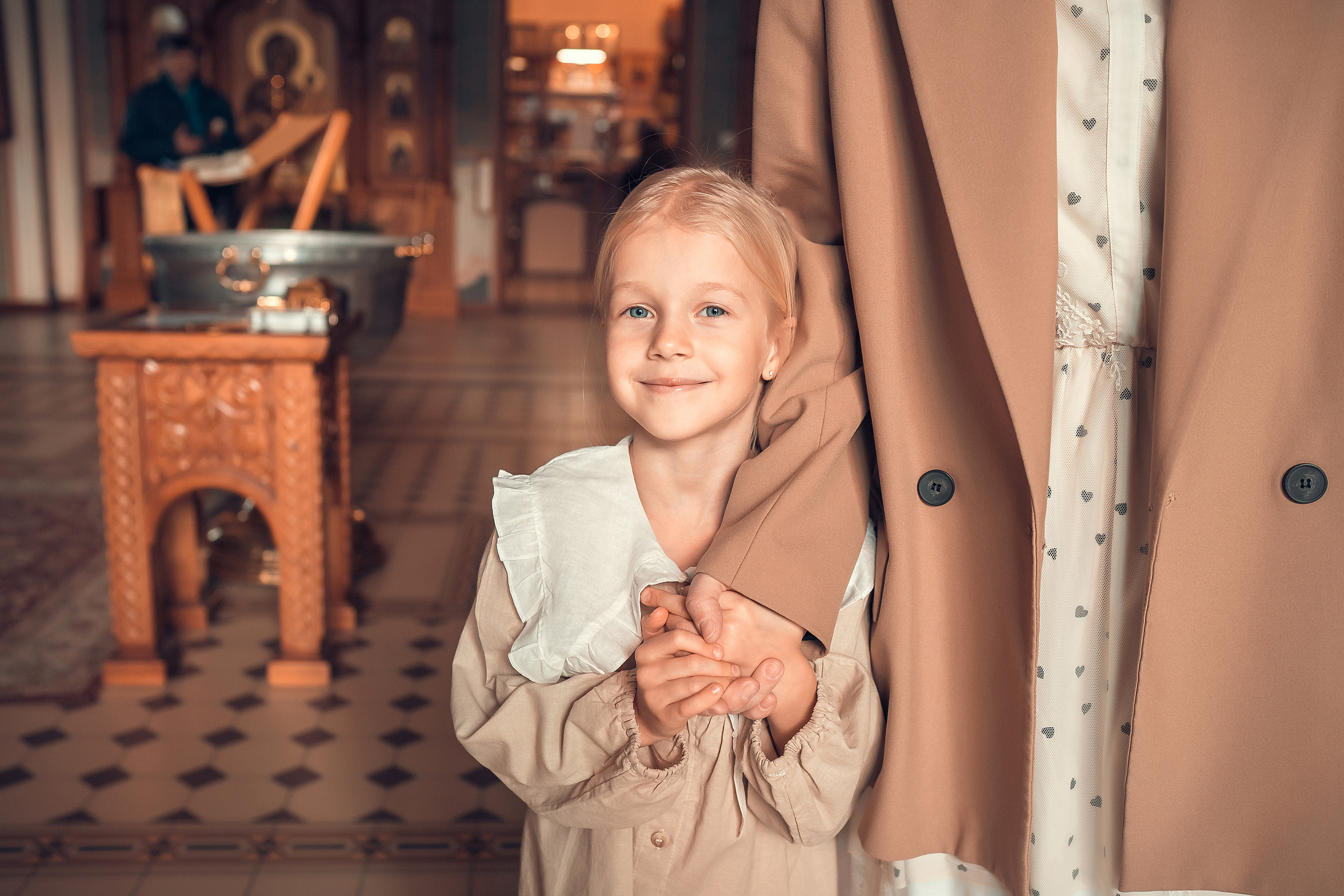 Таинство Крещения Стефании. Фотограф на Крещение и Венчание в Красноярске Рамазанова Юлия