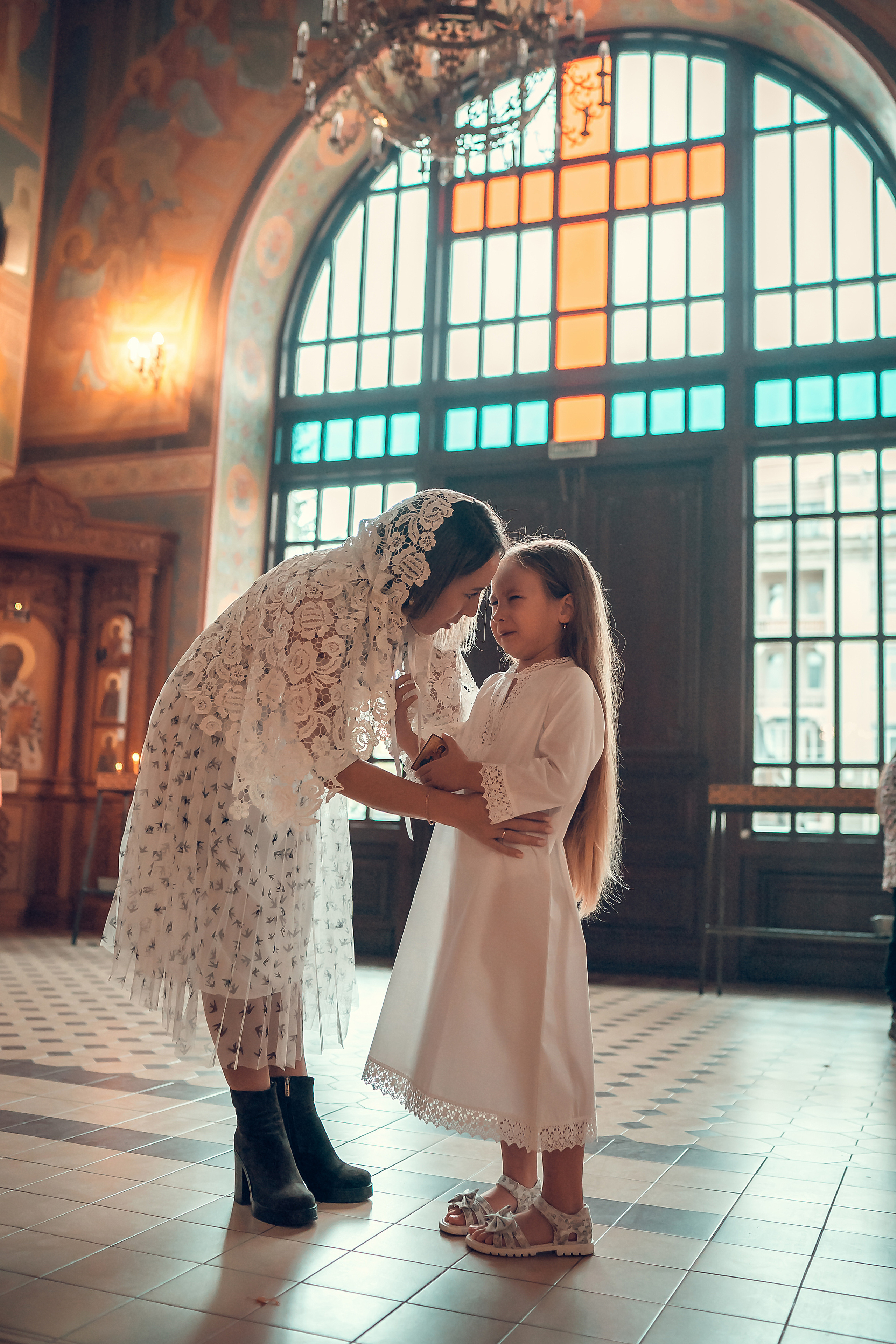 ТАИНСТВО КРЕЩЕНИЯ КАРИНЫ ХРАМ ИОАННА ПРЕДТЕЧИ. Фотограф на Крещение и Венчание в Красноярске Рамазанова Юлия