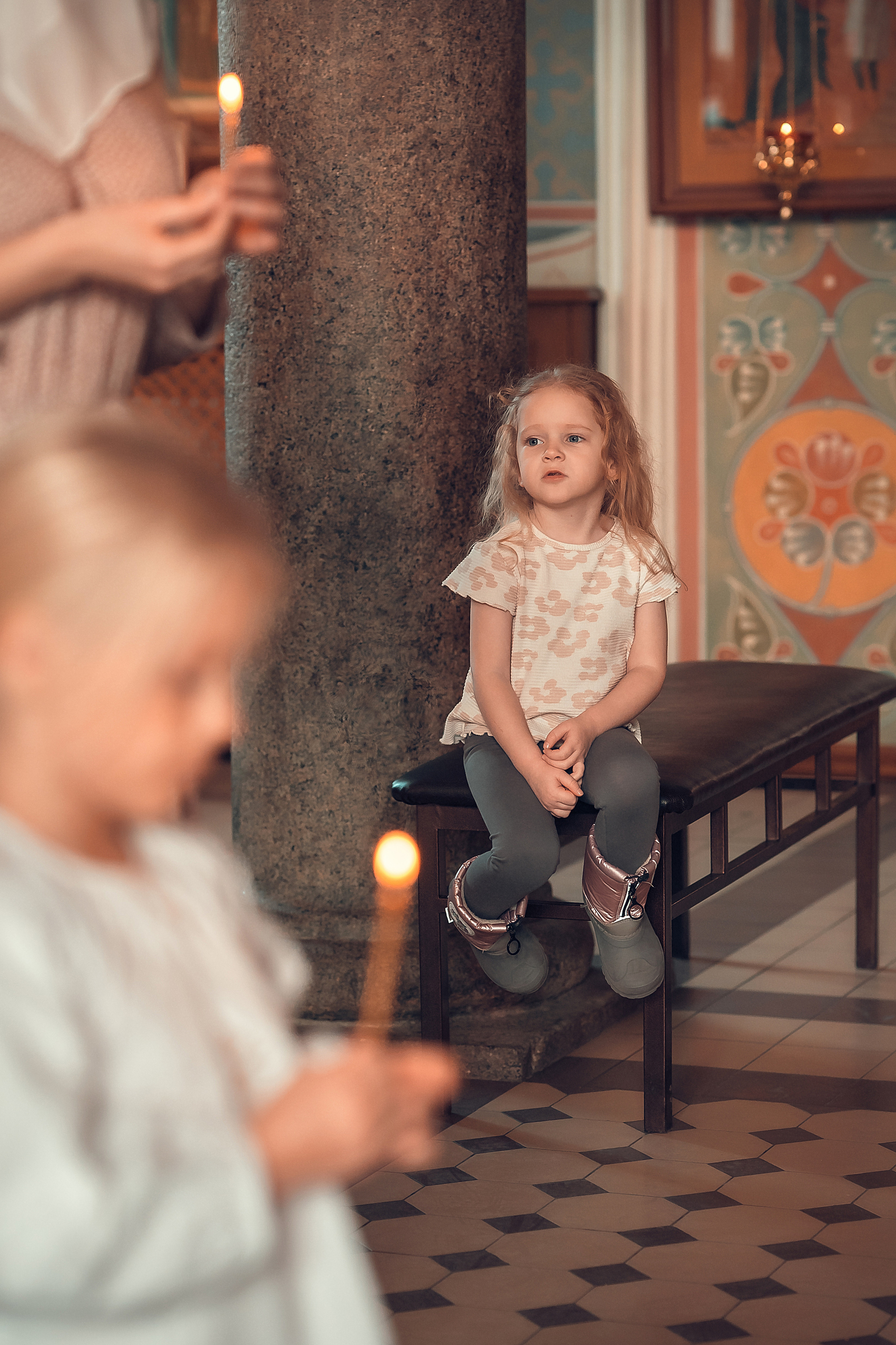 Таинство Крещения Стефании. Фотограф на Крещение и Венчание в Красноярске Рамазанова Юлия