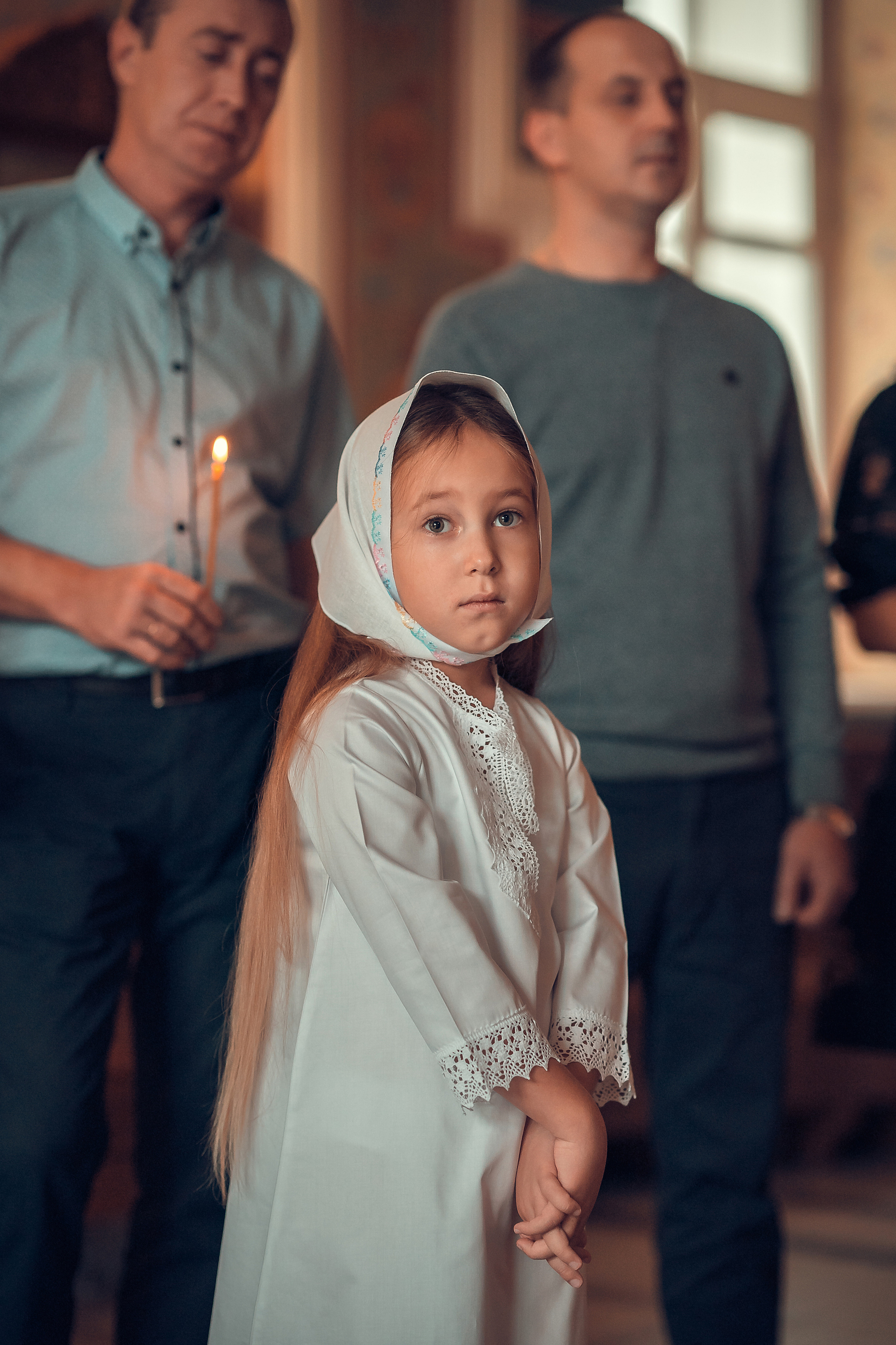 ТАИНСТВО КРЕЩЕНИЯ КАРИНЫ ХРАМ ИОАННА ПРЕДТЕЧИ. Фотограф на Крещение и Венчание в Красноярске Рамазанова Юлия