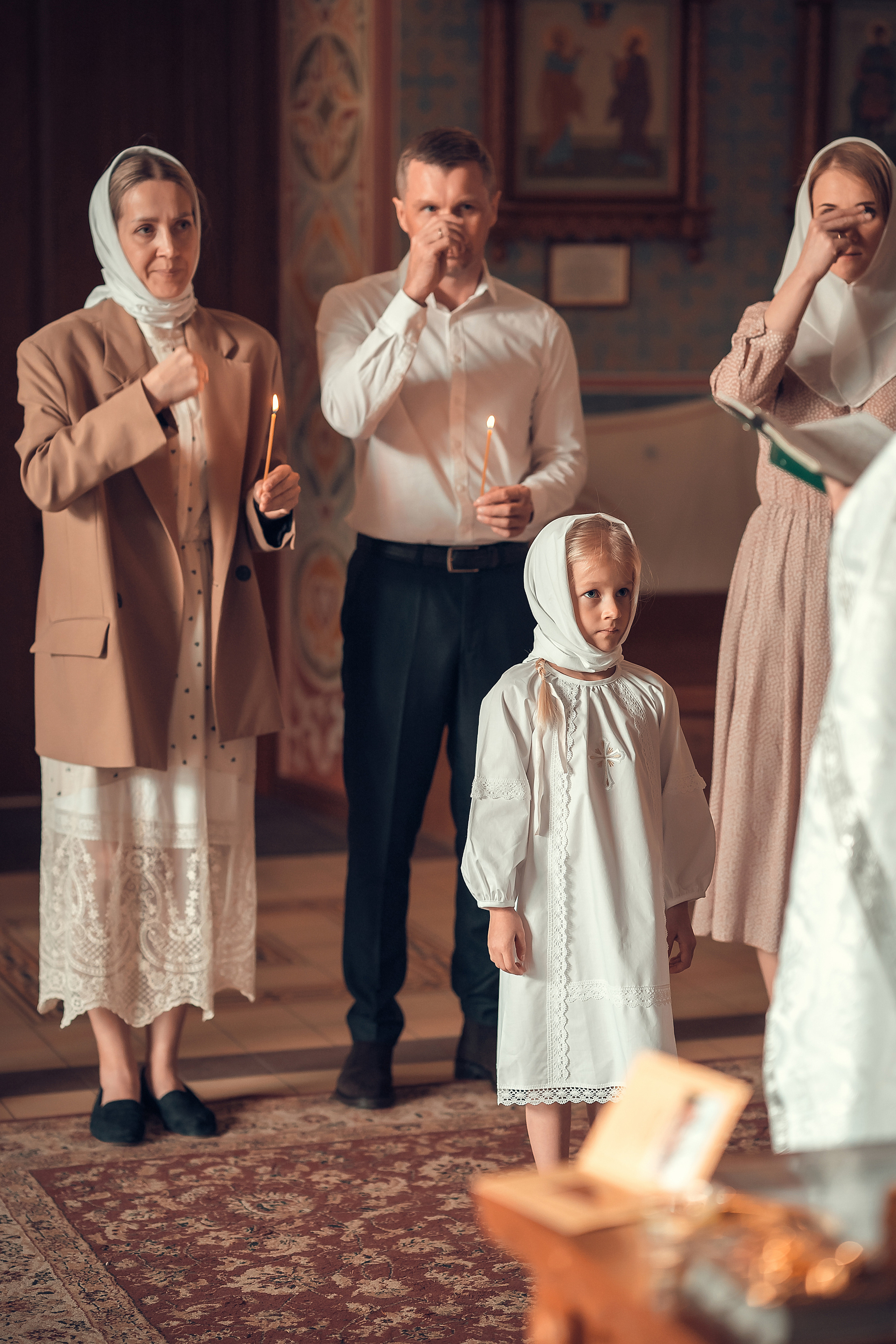 Таинство Крещения Стефании. Фотограф на Крещение и Венчание в Красноярске Рамазанова Юлия