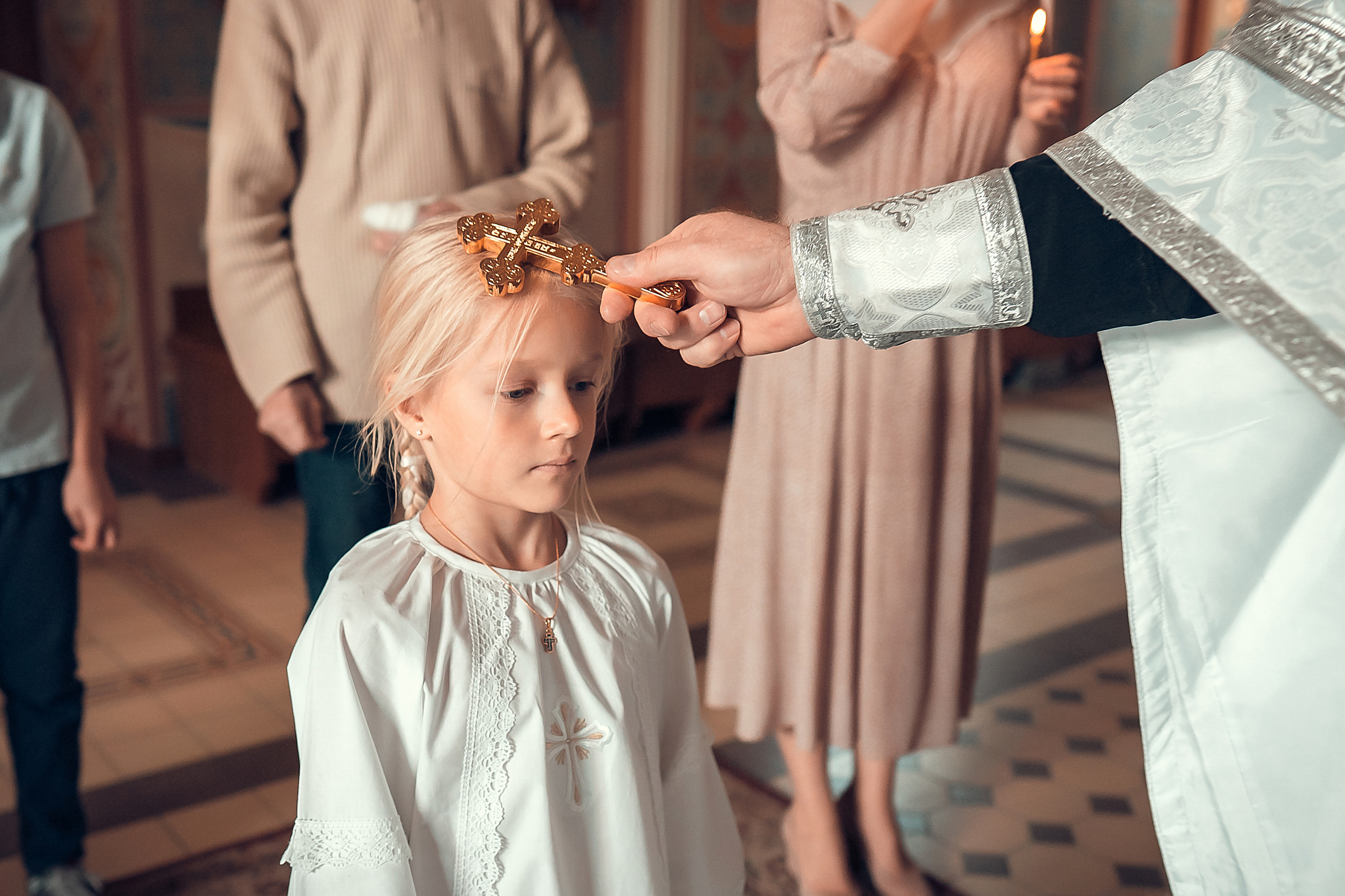 Таинство Крещения Стефании. Фотограф на Крещение и Венчание в Красноярске Рамазанова Юлия