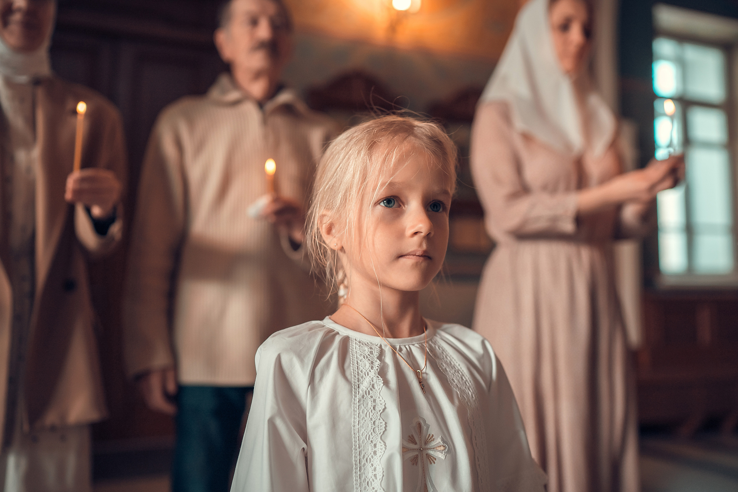 Таинство Крещения Стефании. Фотограф на Крещение и Венчание в Красноярске Рамазанова Юлия