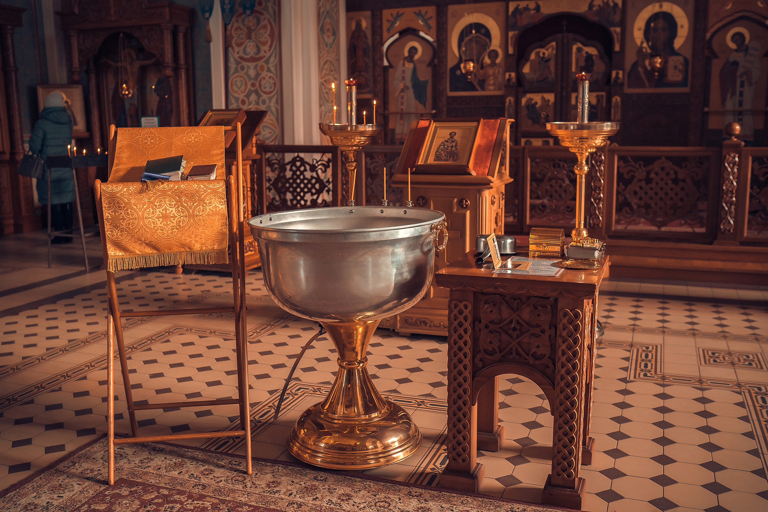 Таинство Крещения Стефании. Фотограф на Крещение и Венчание в Красноярске Рамазанова Юлия