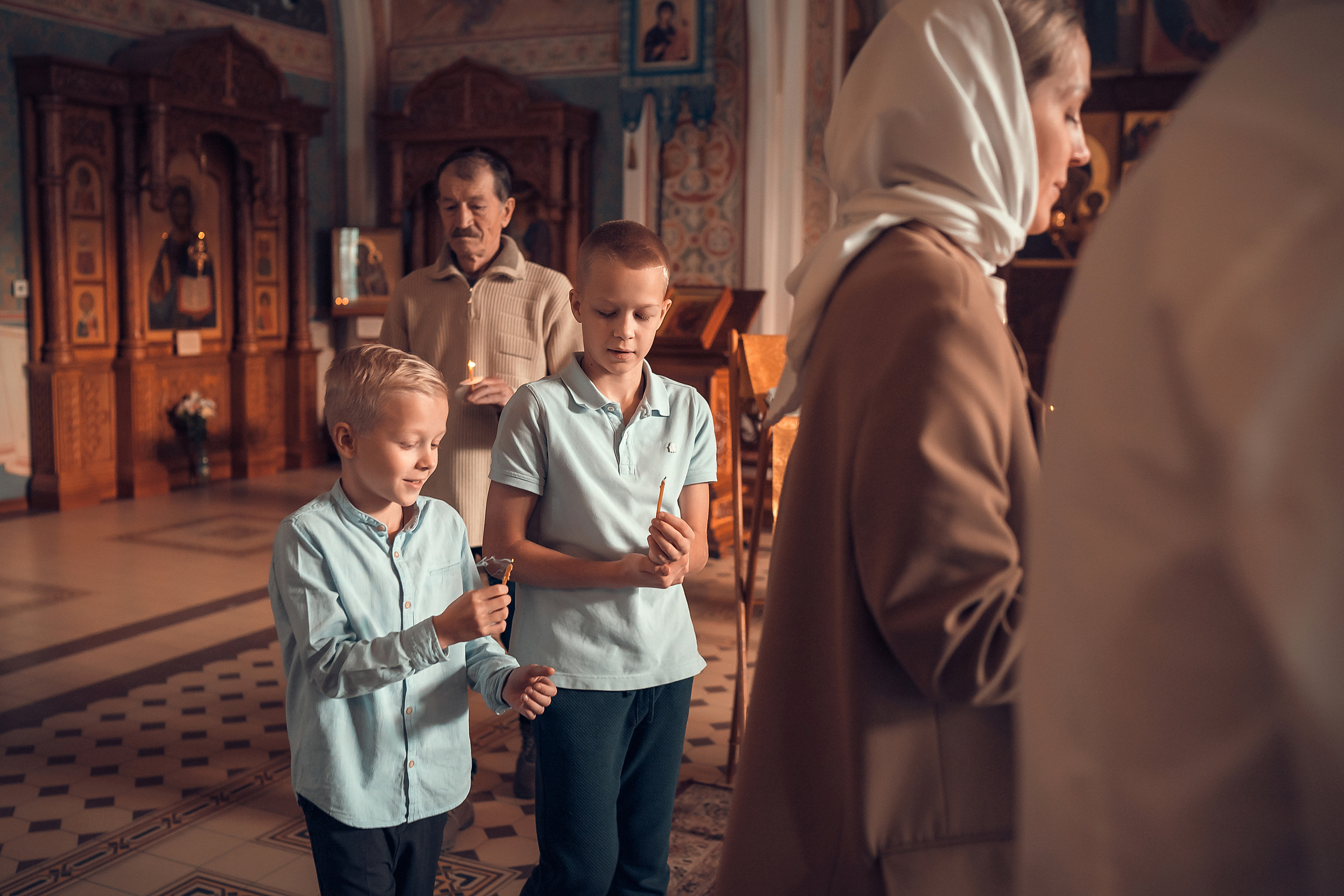 Таинство Крещения Стефании. Фотограф на Крещение и Венчание в Красноярске Рамазанова Юлия