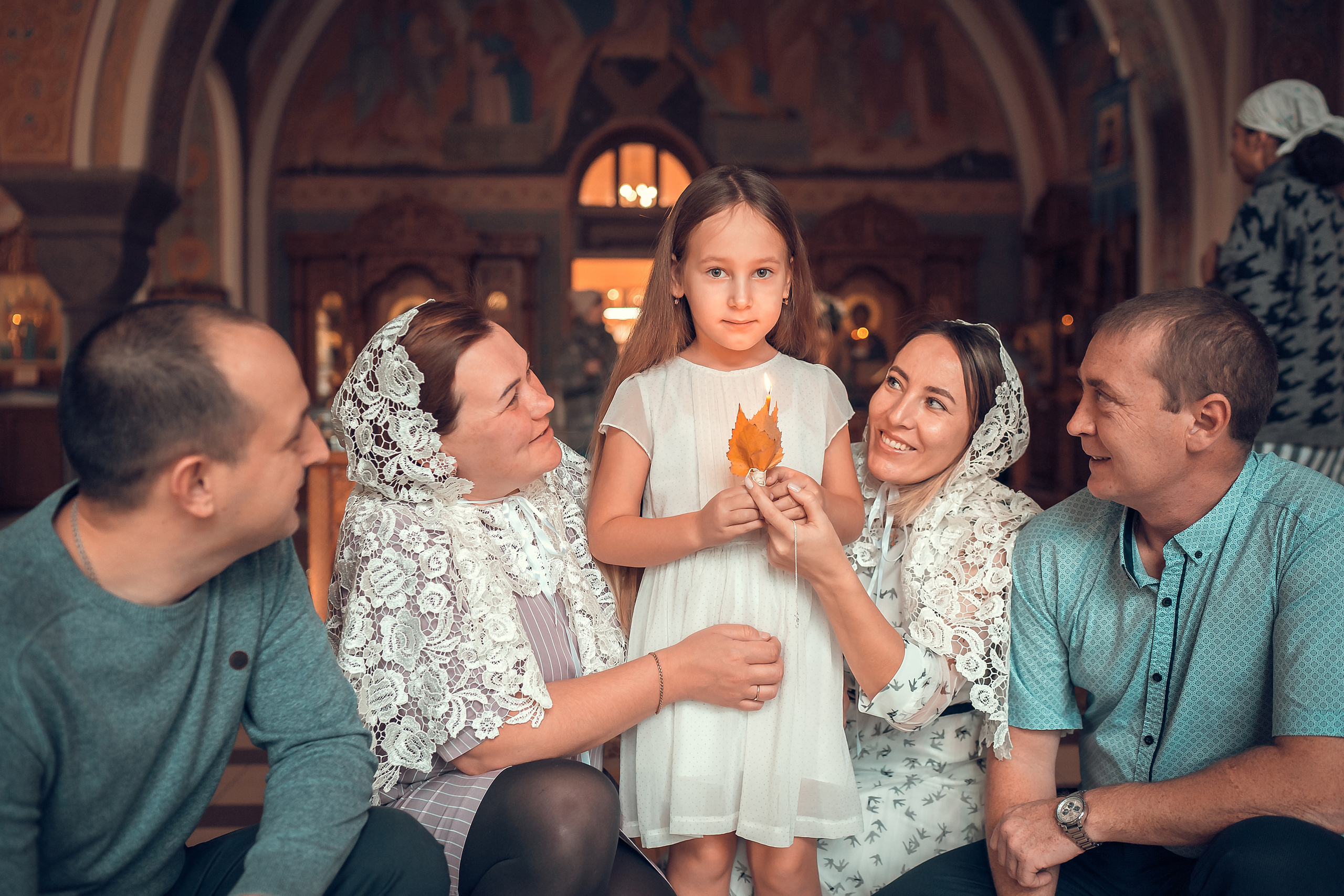 ТАИНСТВО КРЕЩЕНИЯ КАРИНЫ ХРАМ ИОАННА ПРЕДТЕЧИ. Фотограф на Крещение и Венчание в Красноярске Рамазанова Юлия