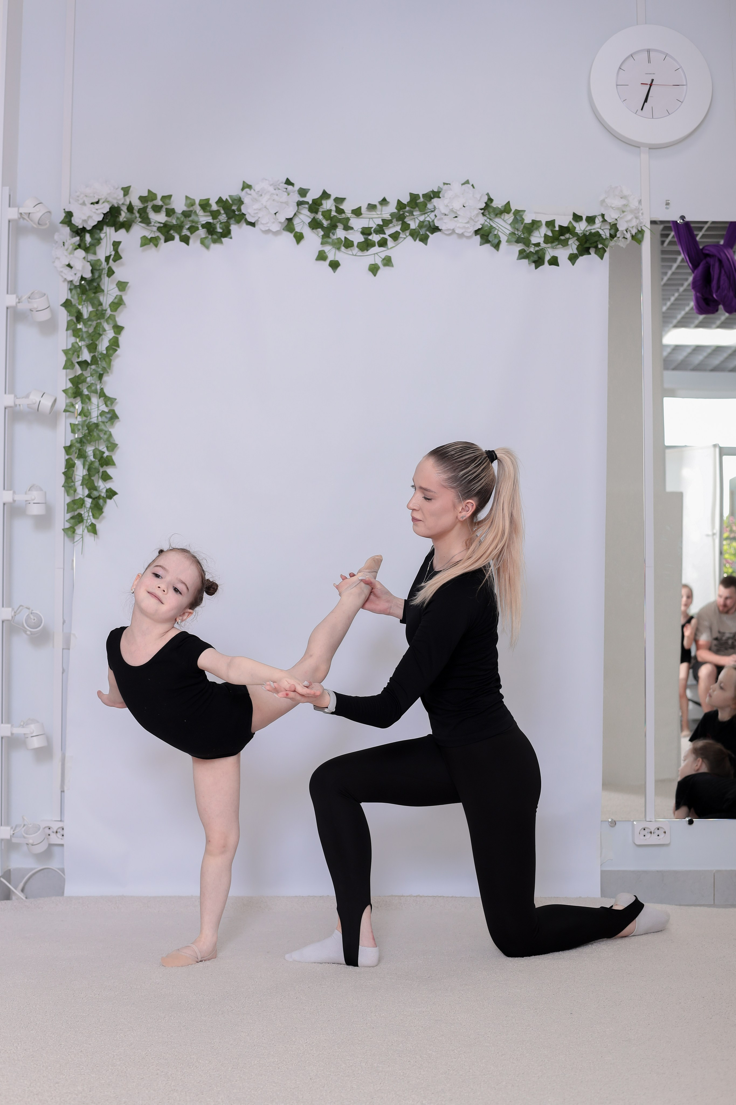 Открытый урок гимнастика. Фотограф Надршина Лилия