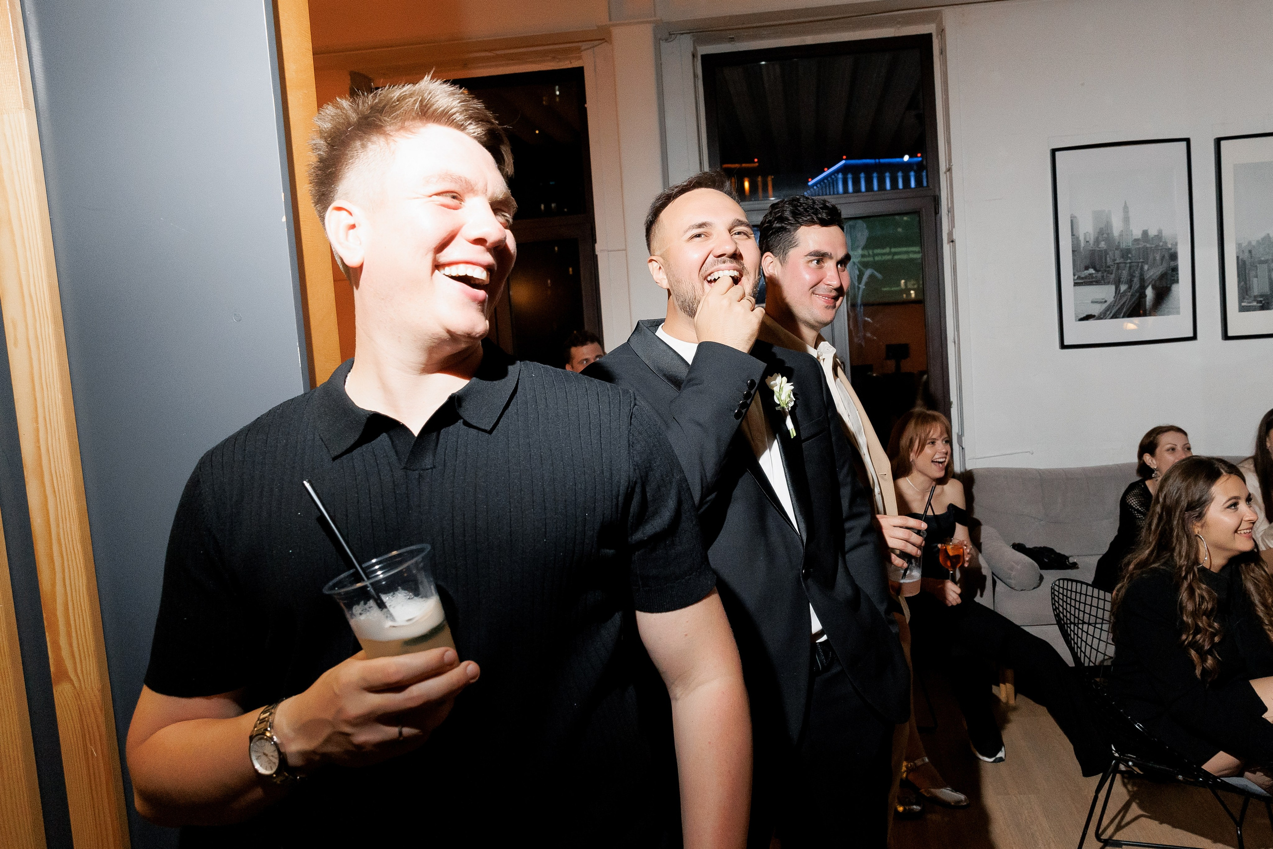 Свадебная вечеринка лофт Телескоп. Свадебный фотограф Домодедово Москва Катерина Алехина