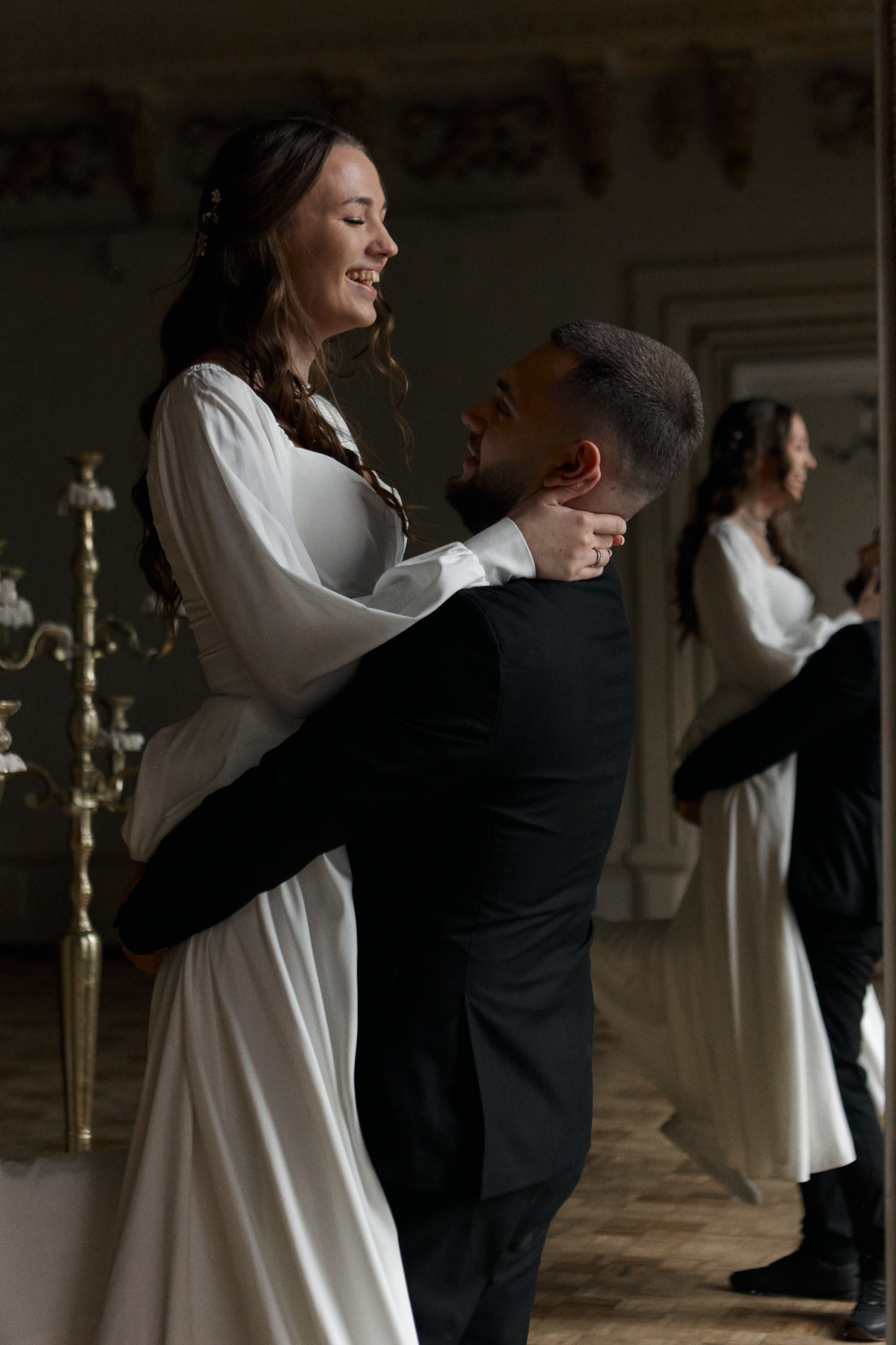 Свадебная фотосессия в студии в Москве