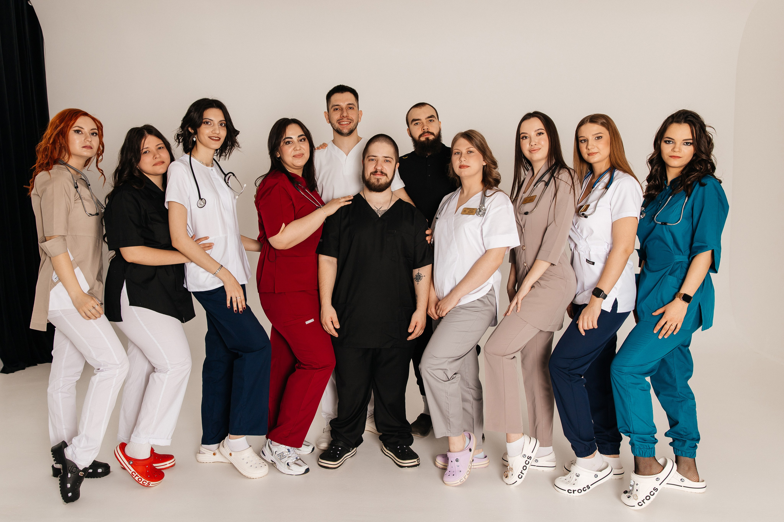 Выпускники медицинского университета. 