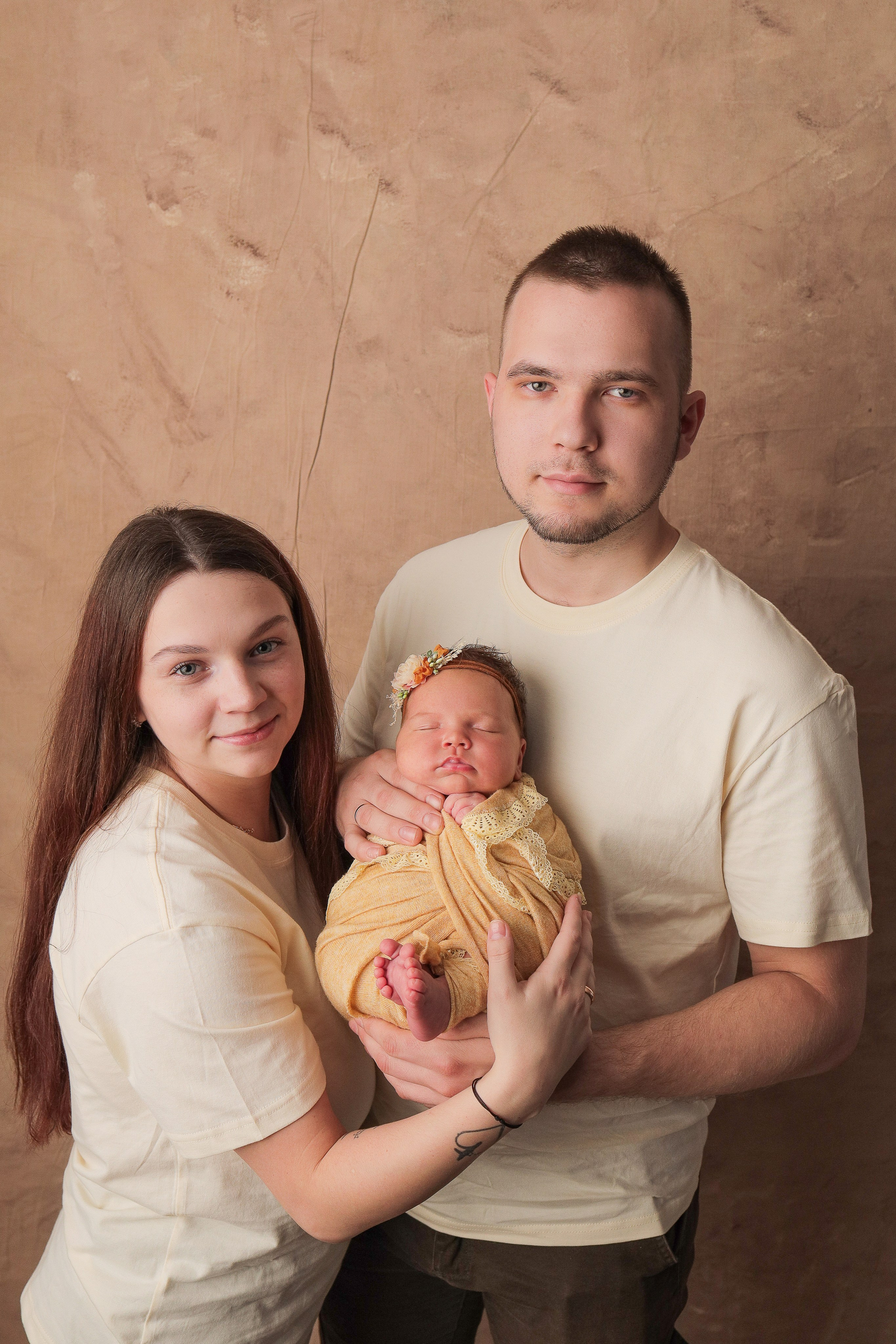 Новорожденные девочки. Фотограф новорожденных в Новокузнецке Анна Горошникова