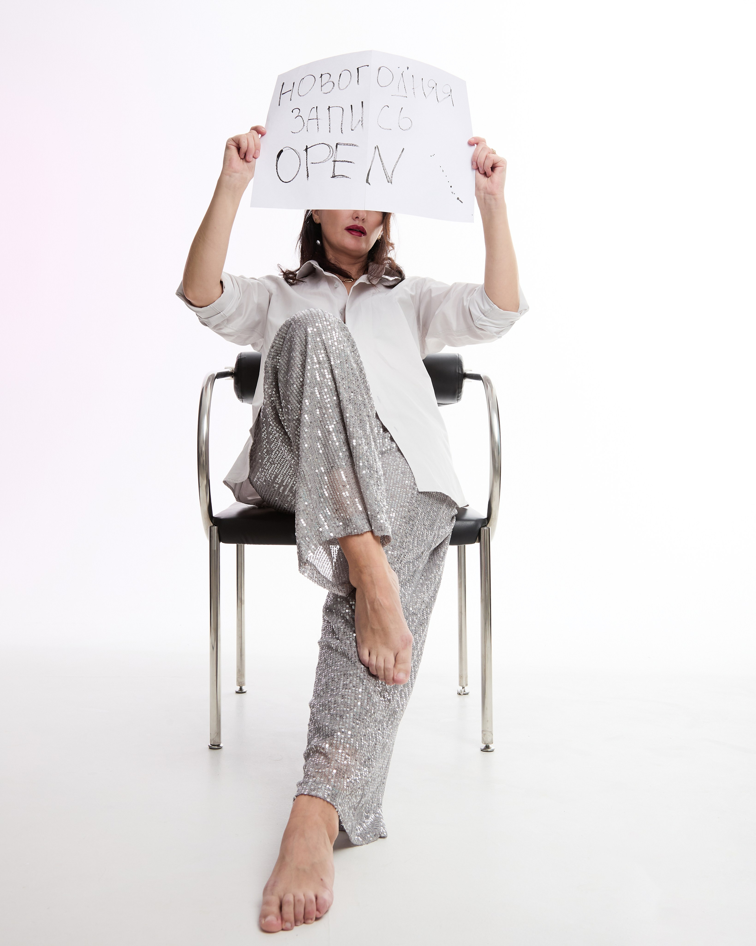 Контент фотосессия в студии для колориста. Женский фотограф в Санкт-Петербурге Моргенштерн Наталья