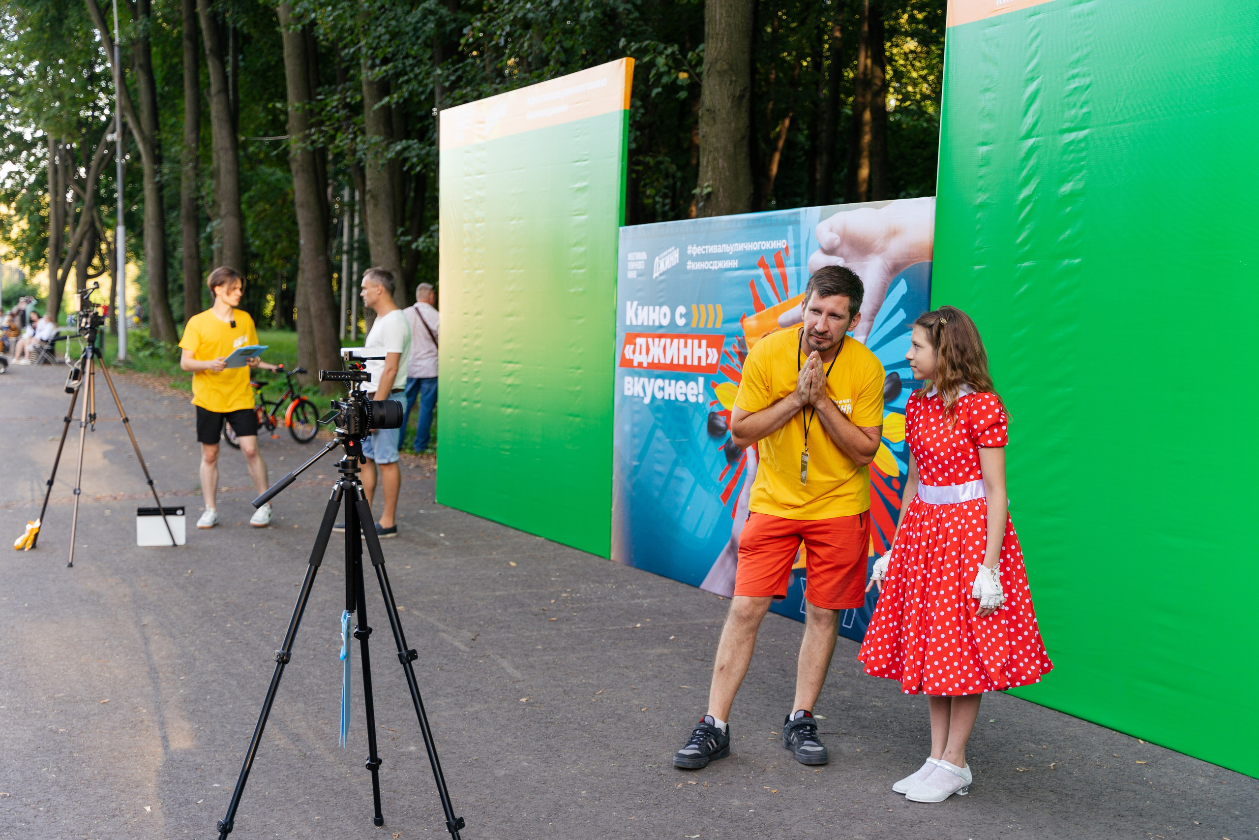 Фестиваль уличного кино. Фотограф Надежда Погребняк | Рязань | Москва
