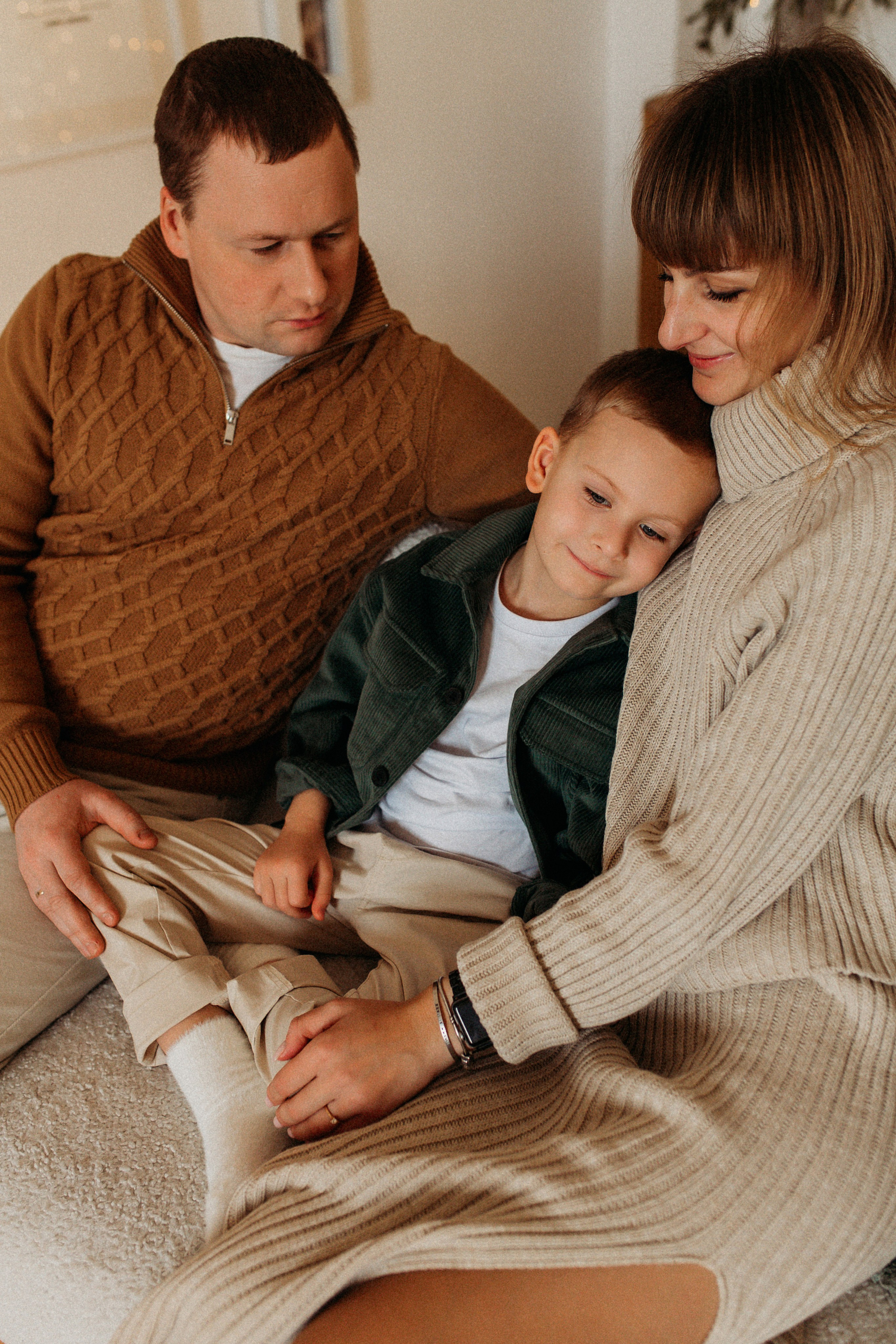 Семейная Новогодняя в студии. Фотограф Тверь. Свадебные, семейные, индивидуальные фотосессии