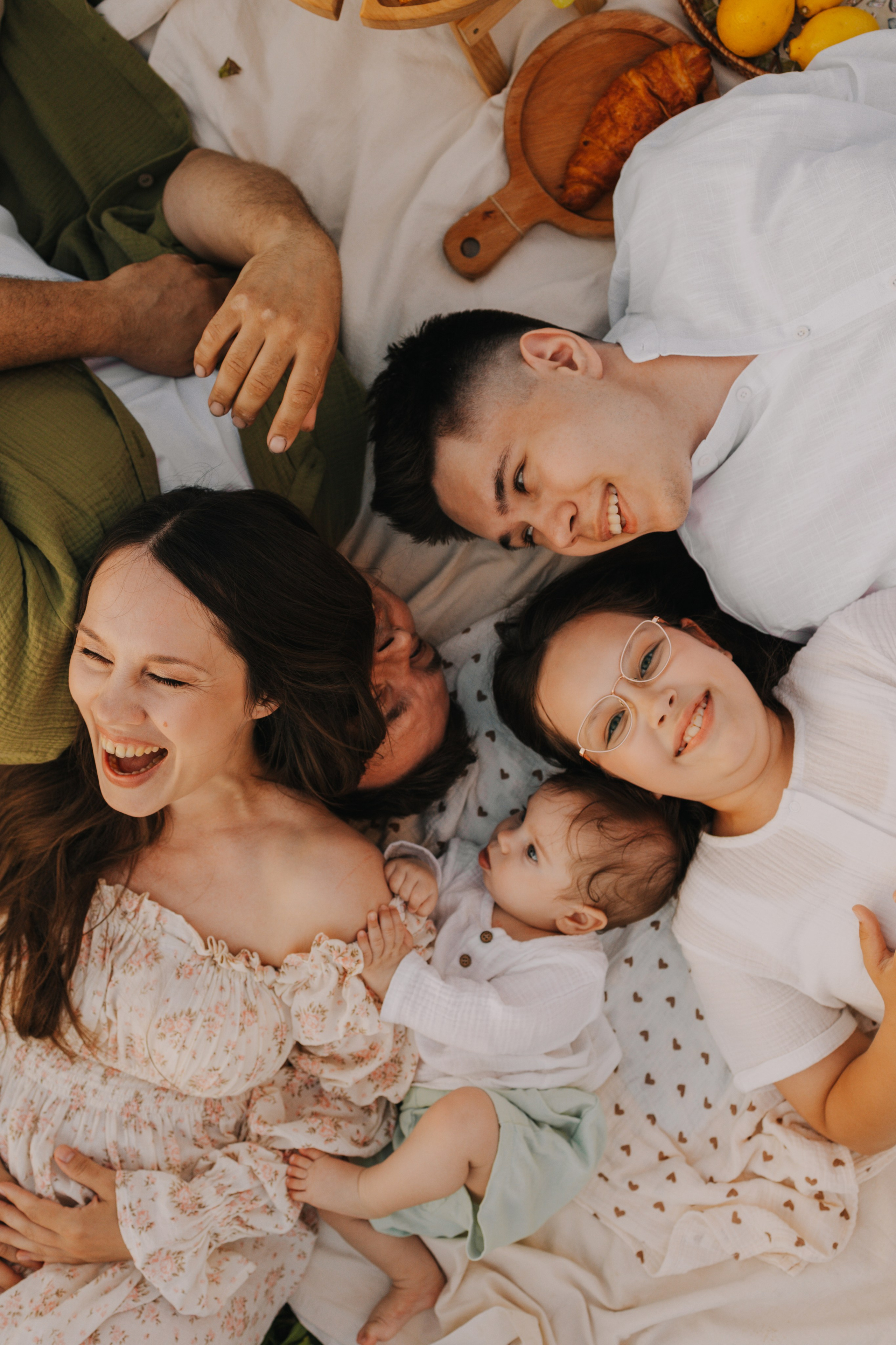 Семейный Пикник: Летняя Съемка