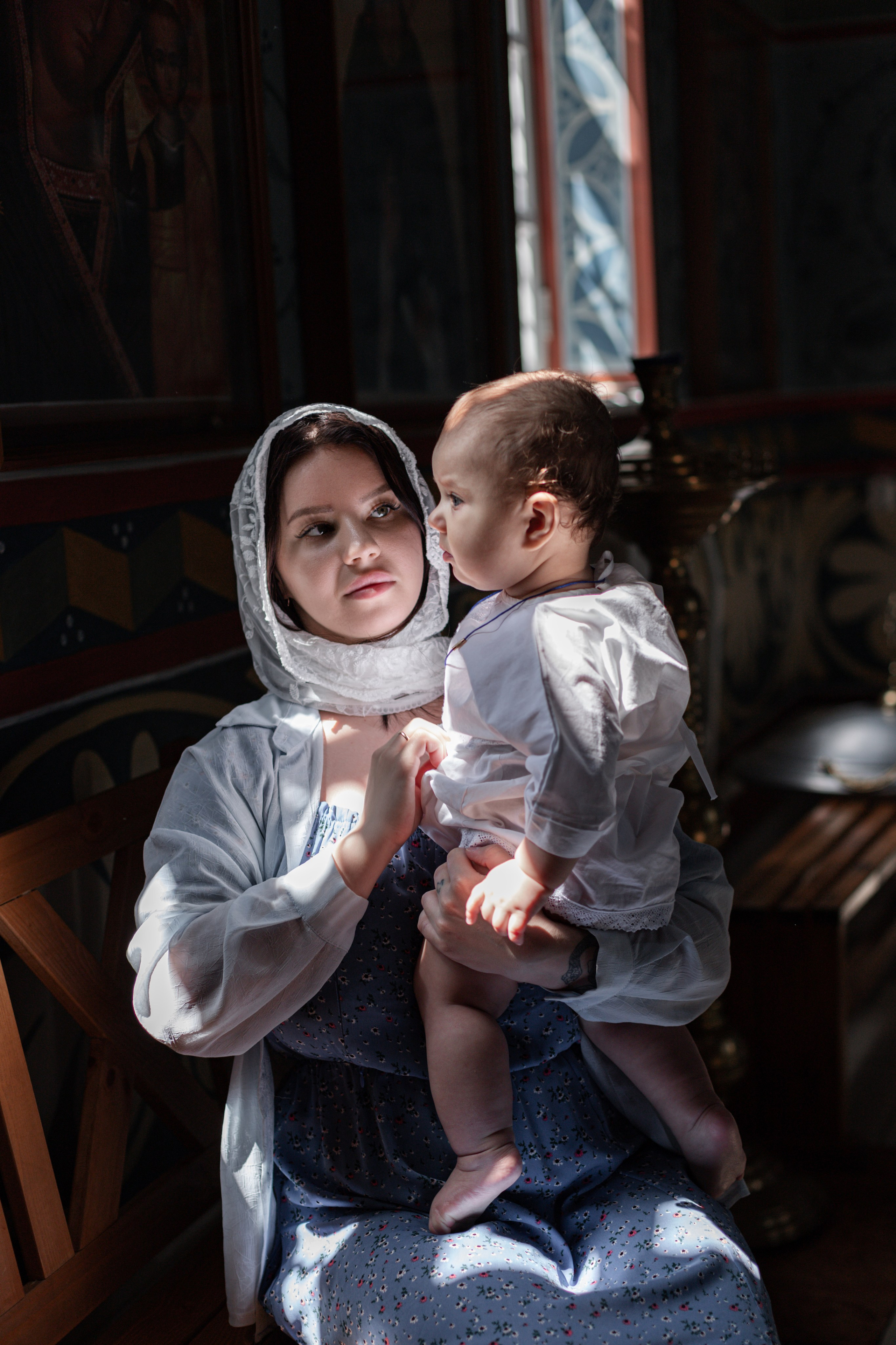 Крещение. Фотограф новорожденных, детский фотограф в г. Оренбурге Екатерина Козлова