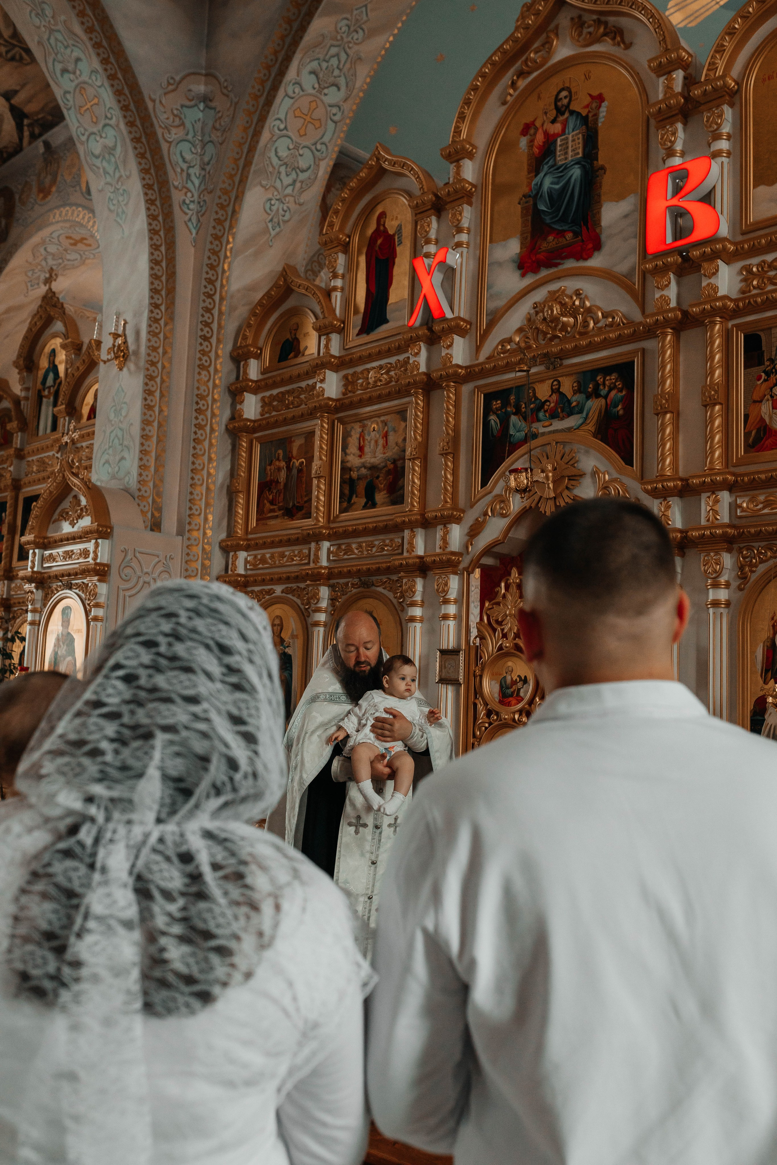 Таинство крещения Анюты и Есении. Фотограф в городе Сальск